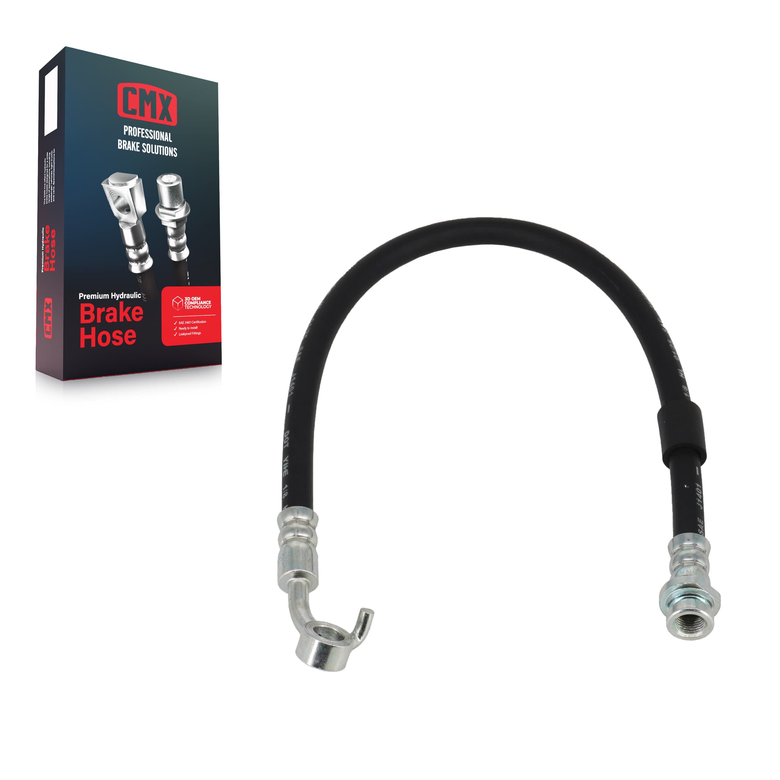 CMX - 12-H621621 - Rear Left Brake Hydraulic Hose image 1