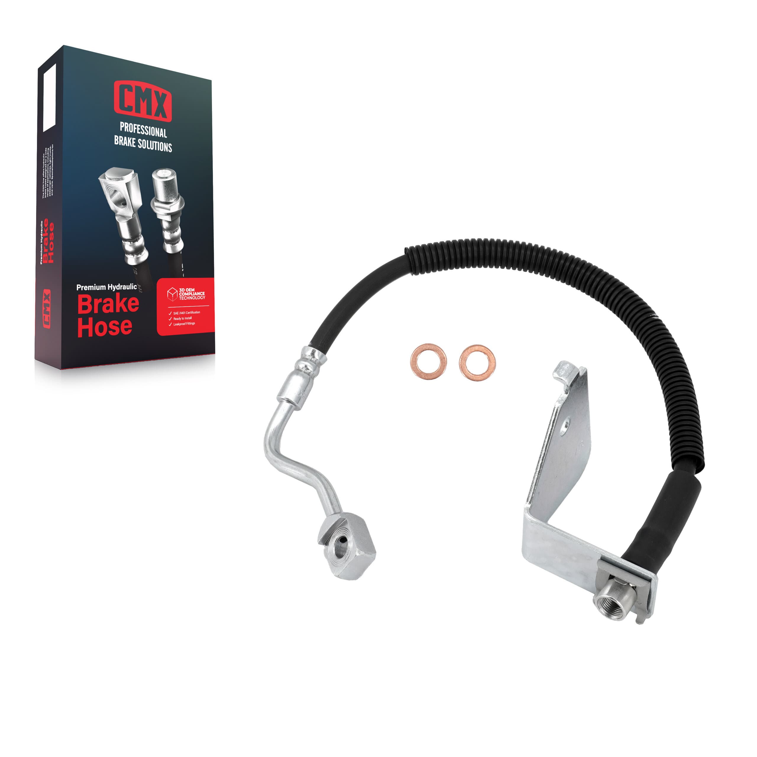 CMX - 12-H621669 - Rear Right Brake Hydraulic Hose image 1