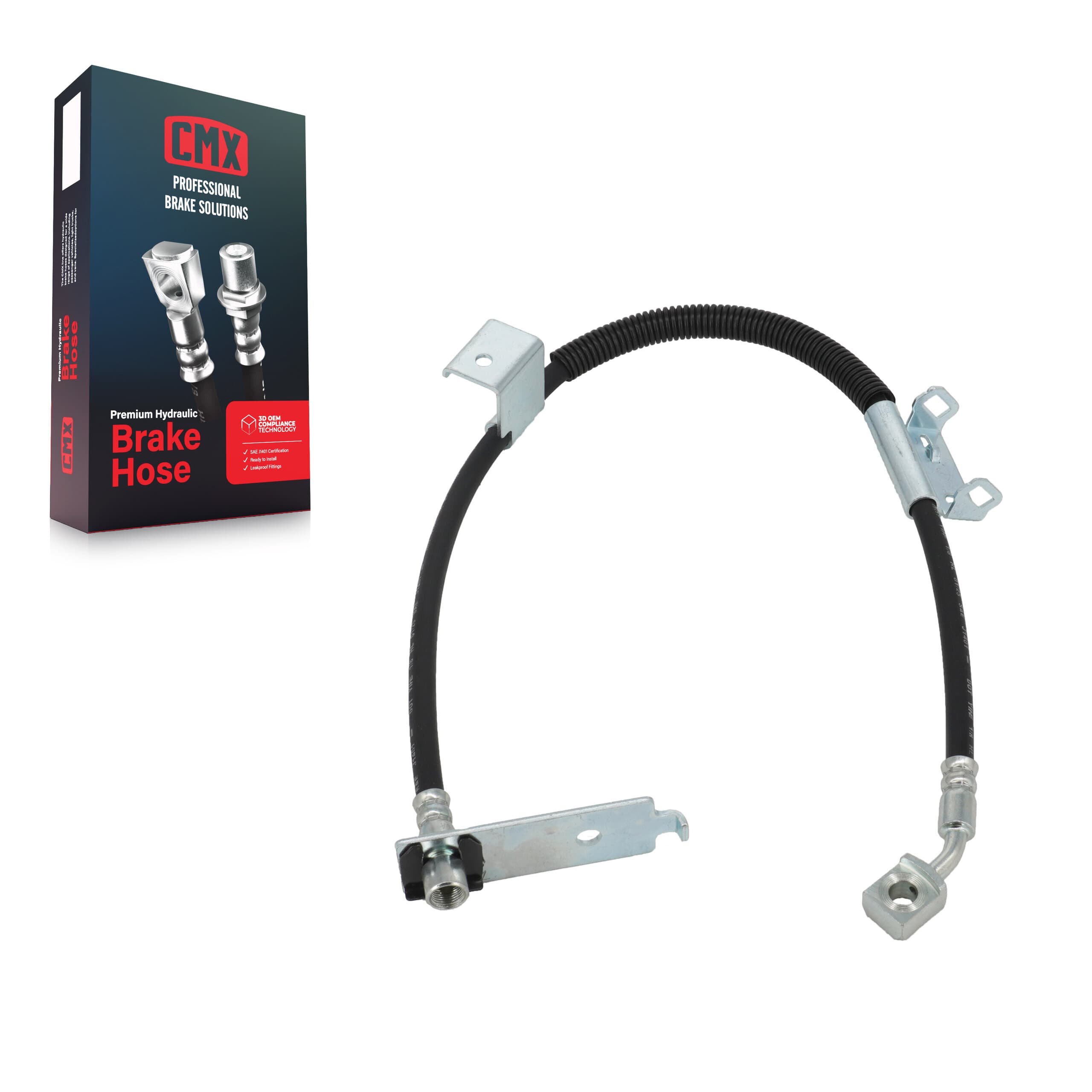 CMX - 12-H621678 - Front Right Brake Hydraulic Hose image 1
