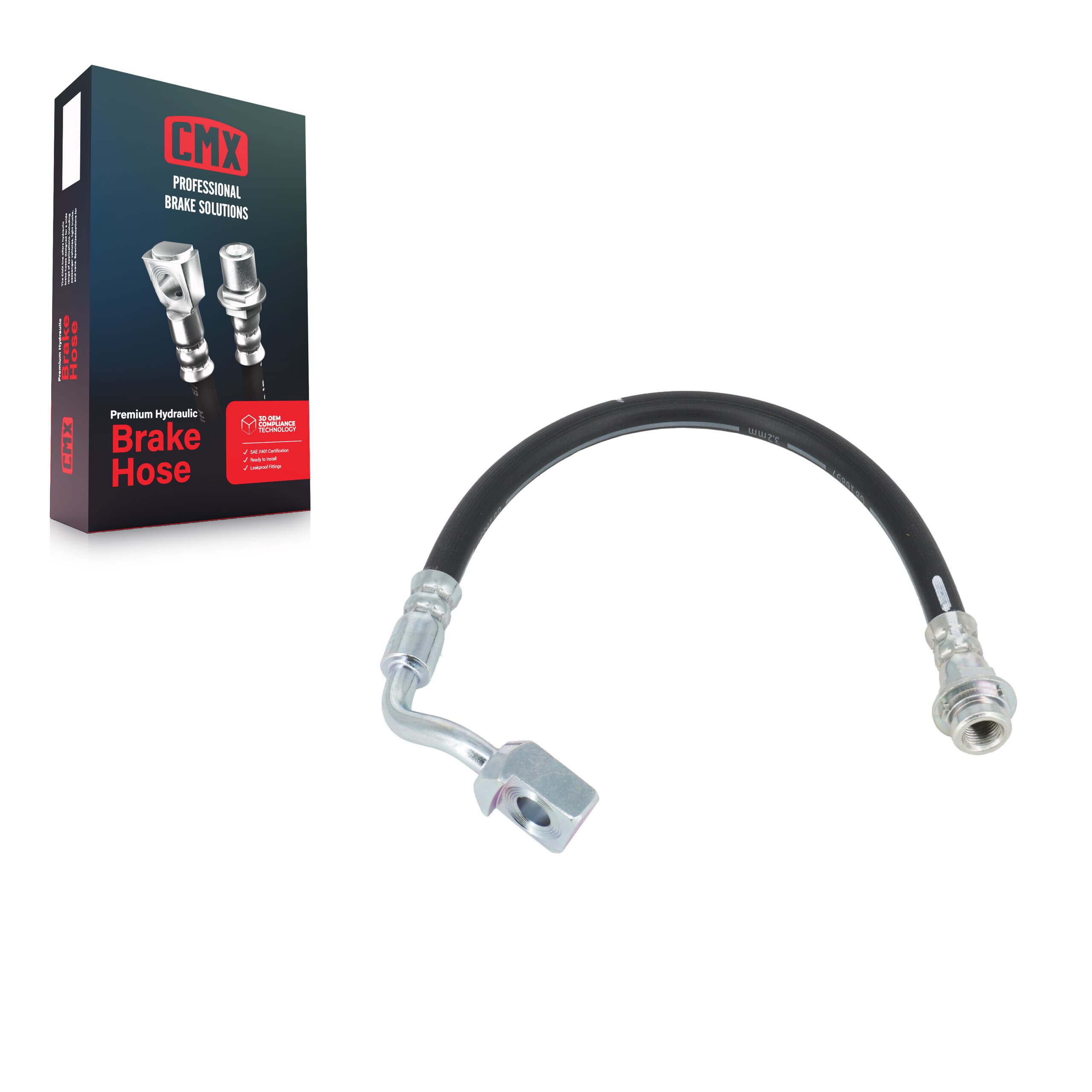 CMX - 12-H621681 - Rear Left Brake Hydraulic Hose image 1