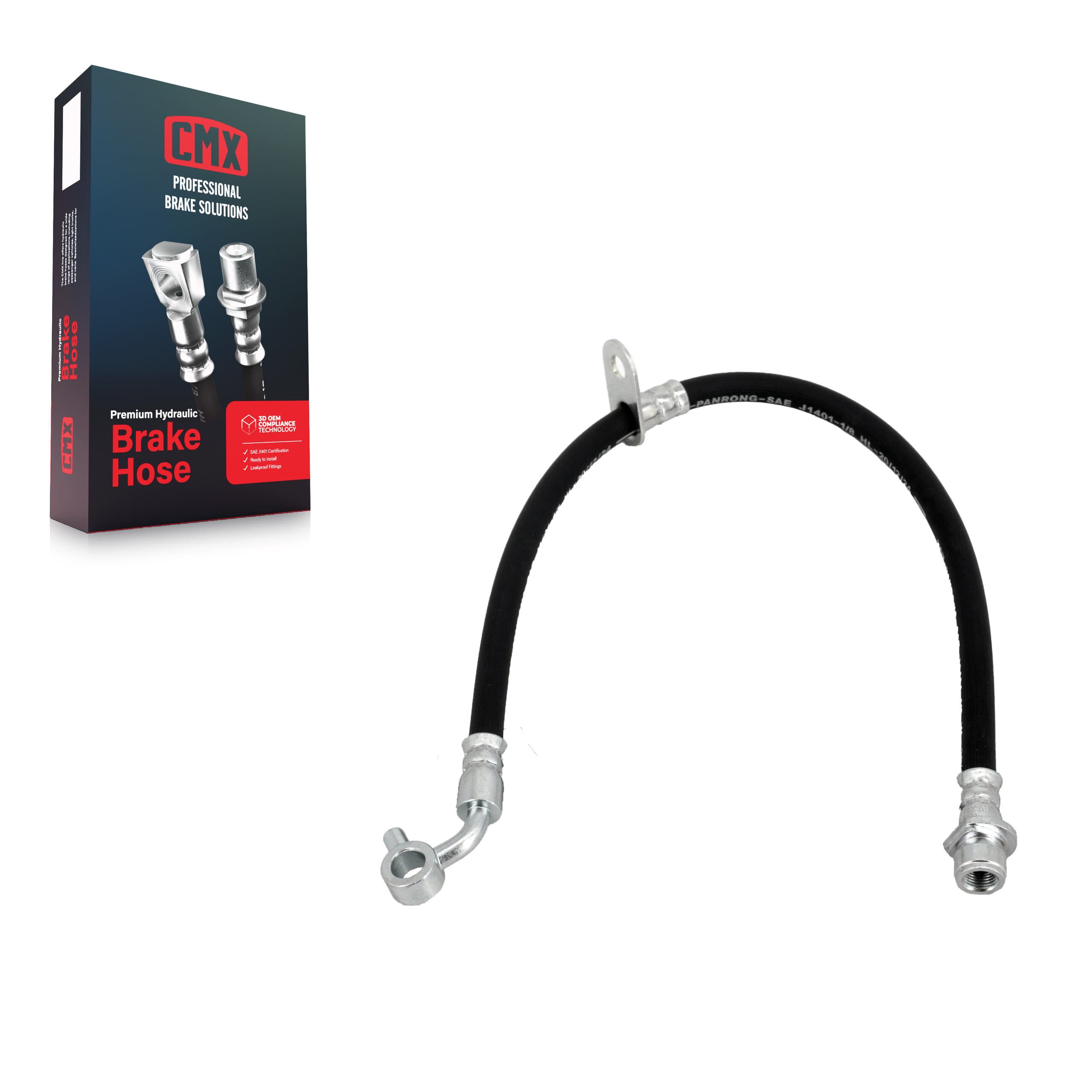 CMX - 12-H621898 - Rear Right Brake Hydraulic Hose image 1