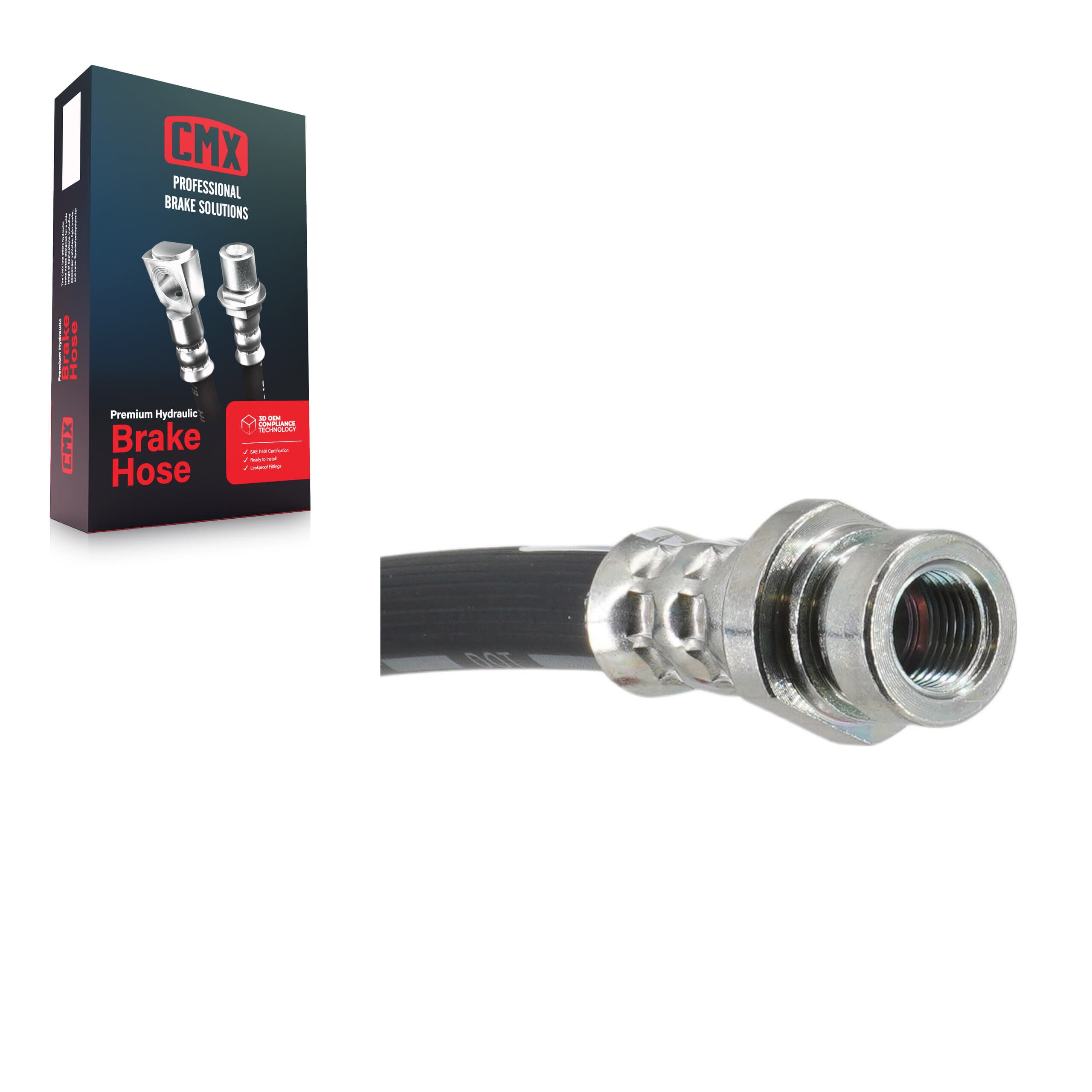 CMX - 12-H622016 - Rear Right Inner Brake Hydraulic Hose image 1