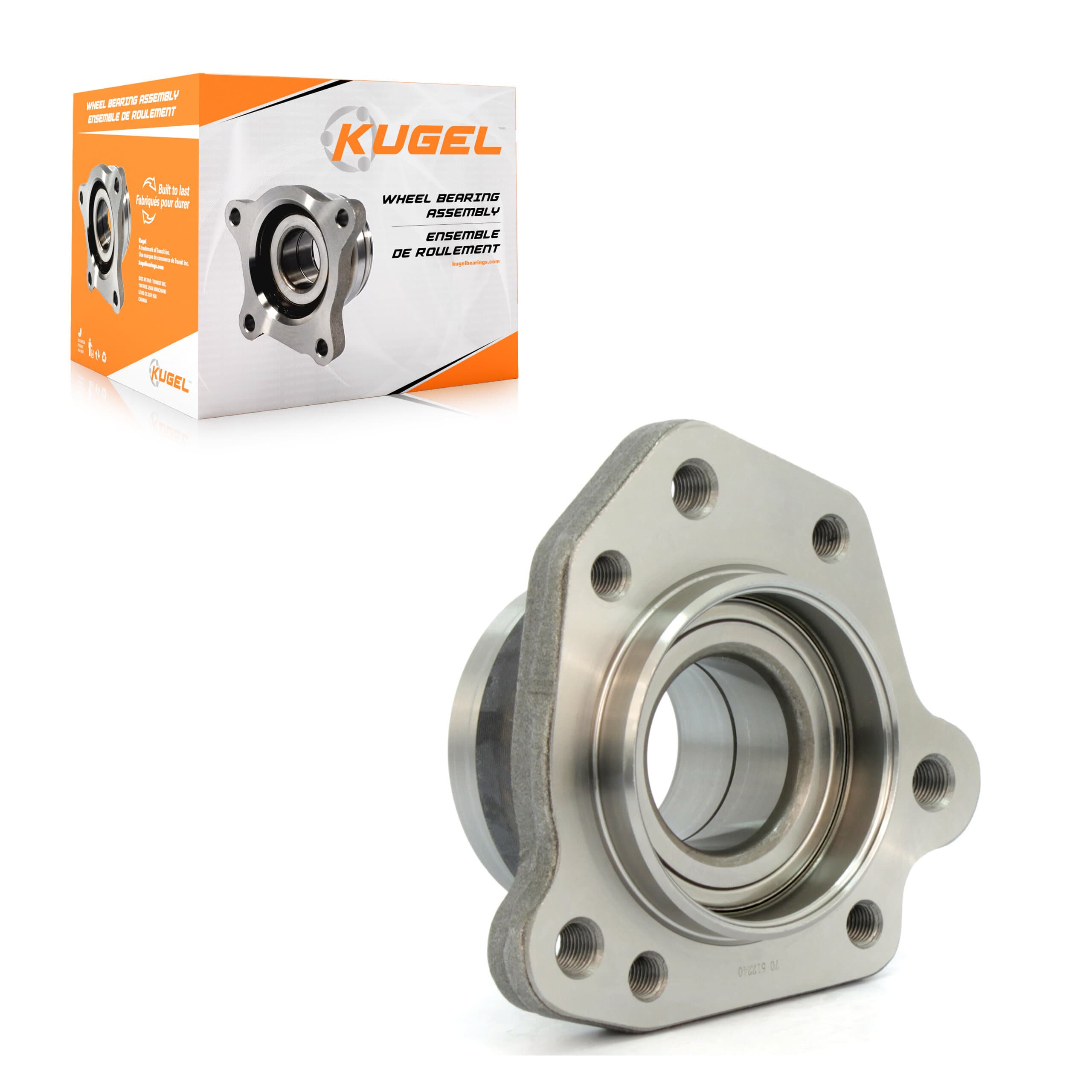 Kugel - 70-512240 - Rear Right Wheel Bearing Assembly image 1