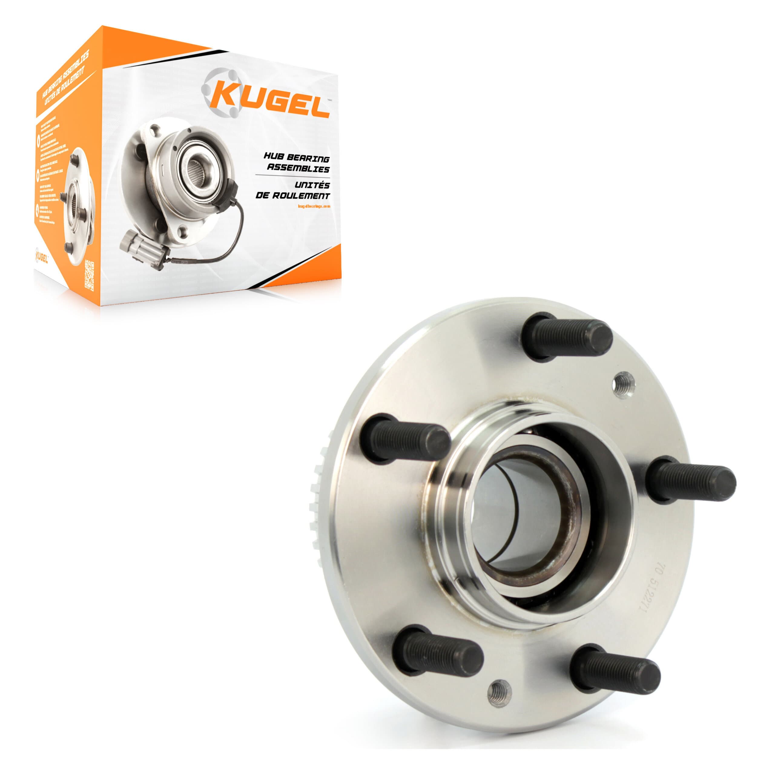 Kugel - 70-512271 - Rear Wheel Bearing and Hub Assembly image 1