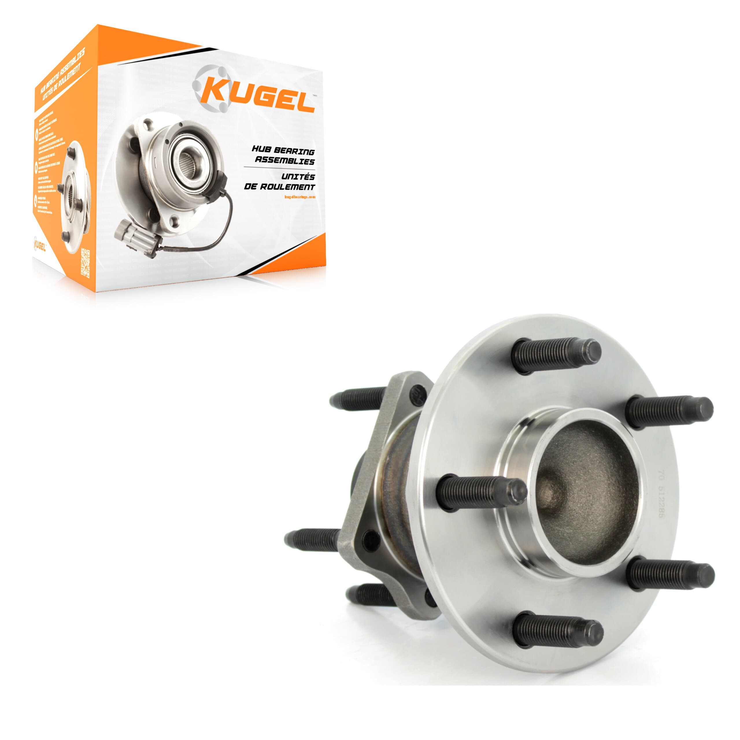 Kugel - 70-512285 - Rear Wheel Bearing and Hub Assembly image 1