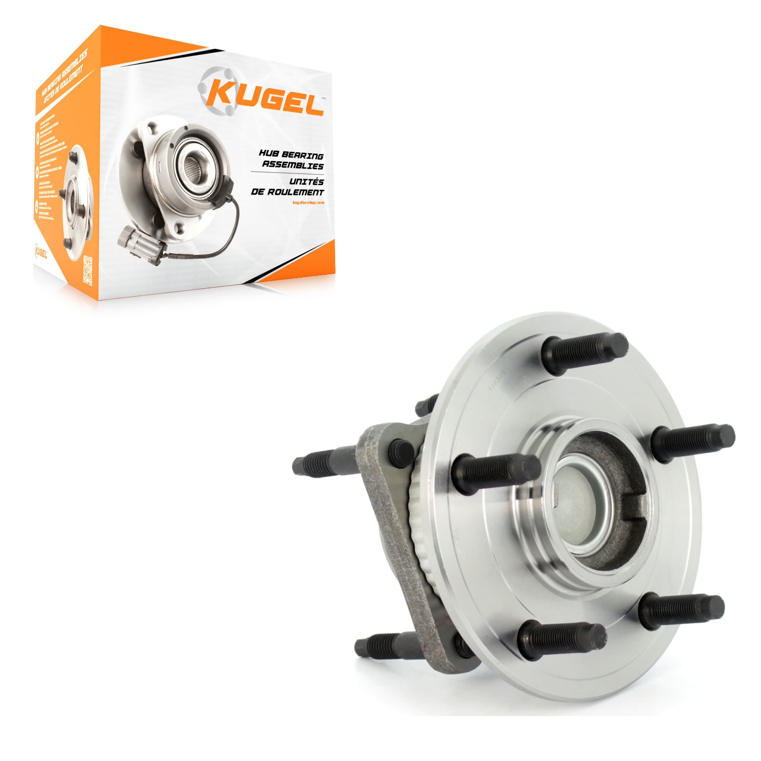 Kugel - 70-512302 - Rear Wheel Bearing and Hub Assembly image 1