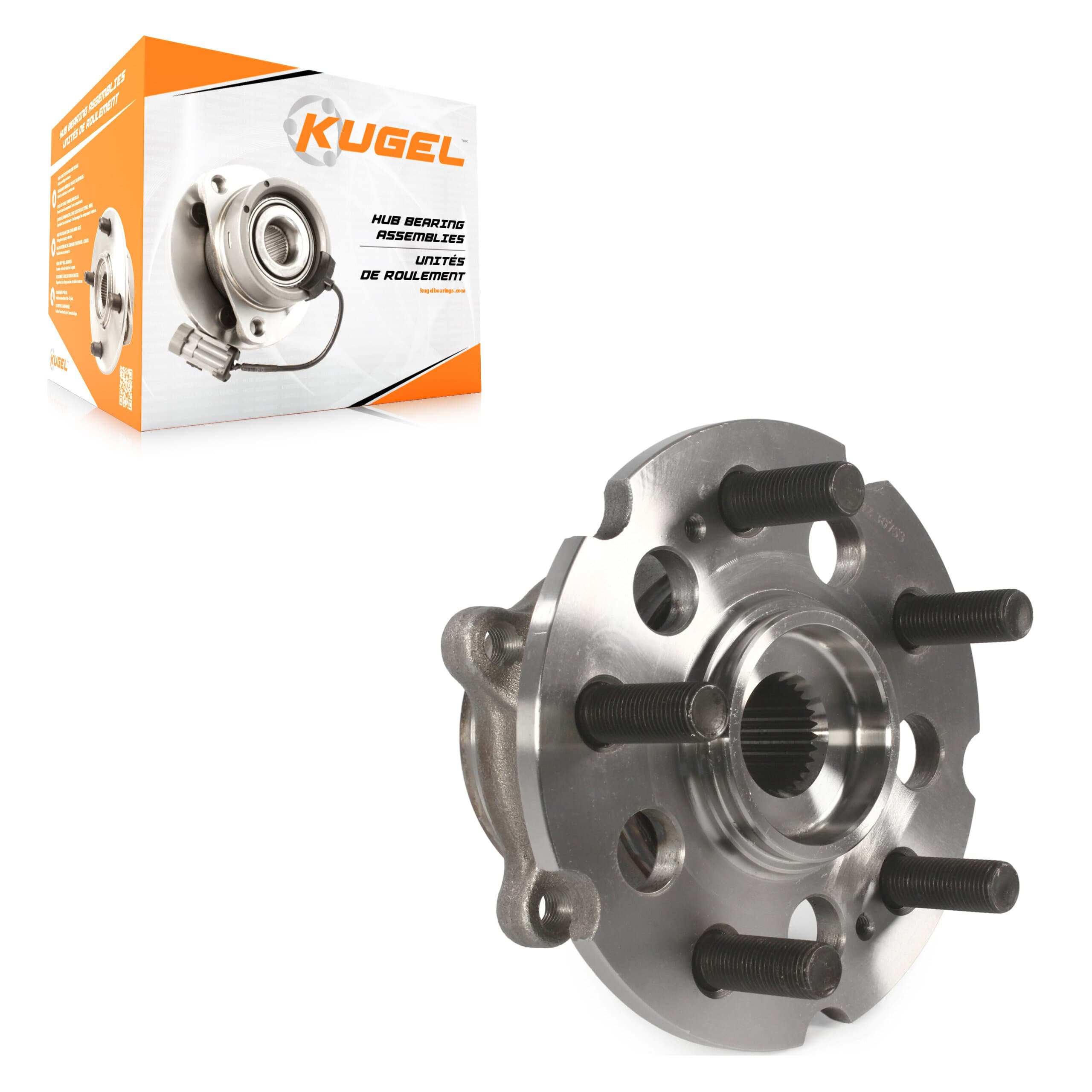 Kugel - 70-512342 - Rear Wheel Bearing and Hub Assembly image 1