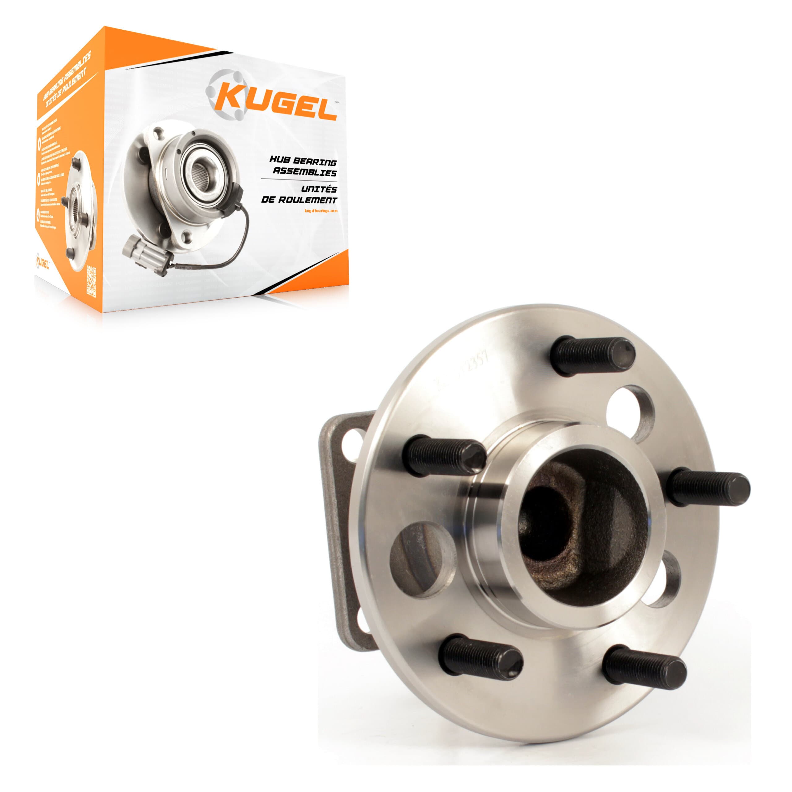 Kugel - 70-512357 - Rear Wheel Bearing and Hub Assembly image 1