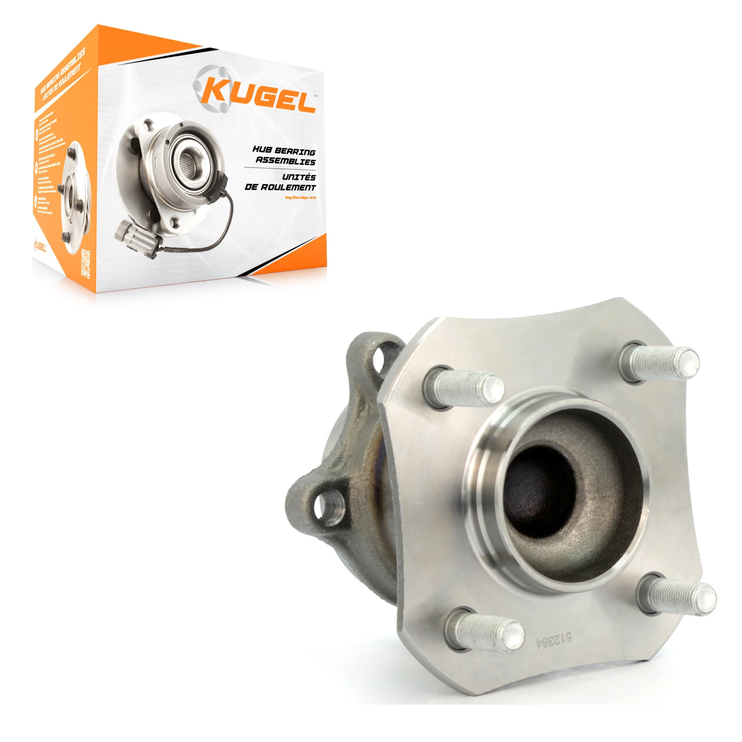 Kugel - 70-512384 - Rear Wheel Bearing and Hub Assembly image 1