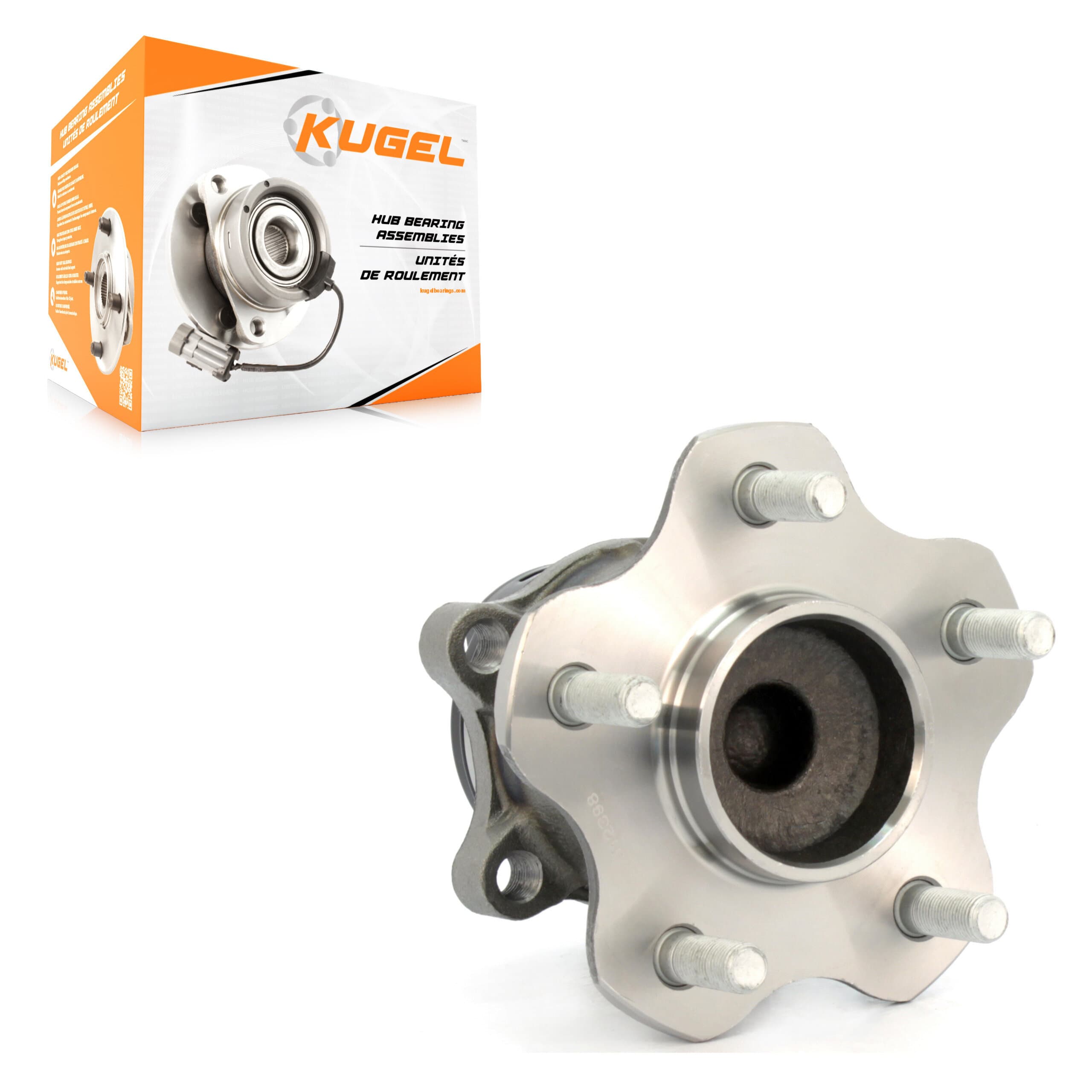 Kugel - 70-512398 - Rear Wheel Bearing and Hub Assembly image 1