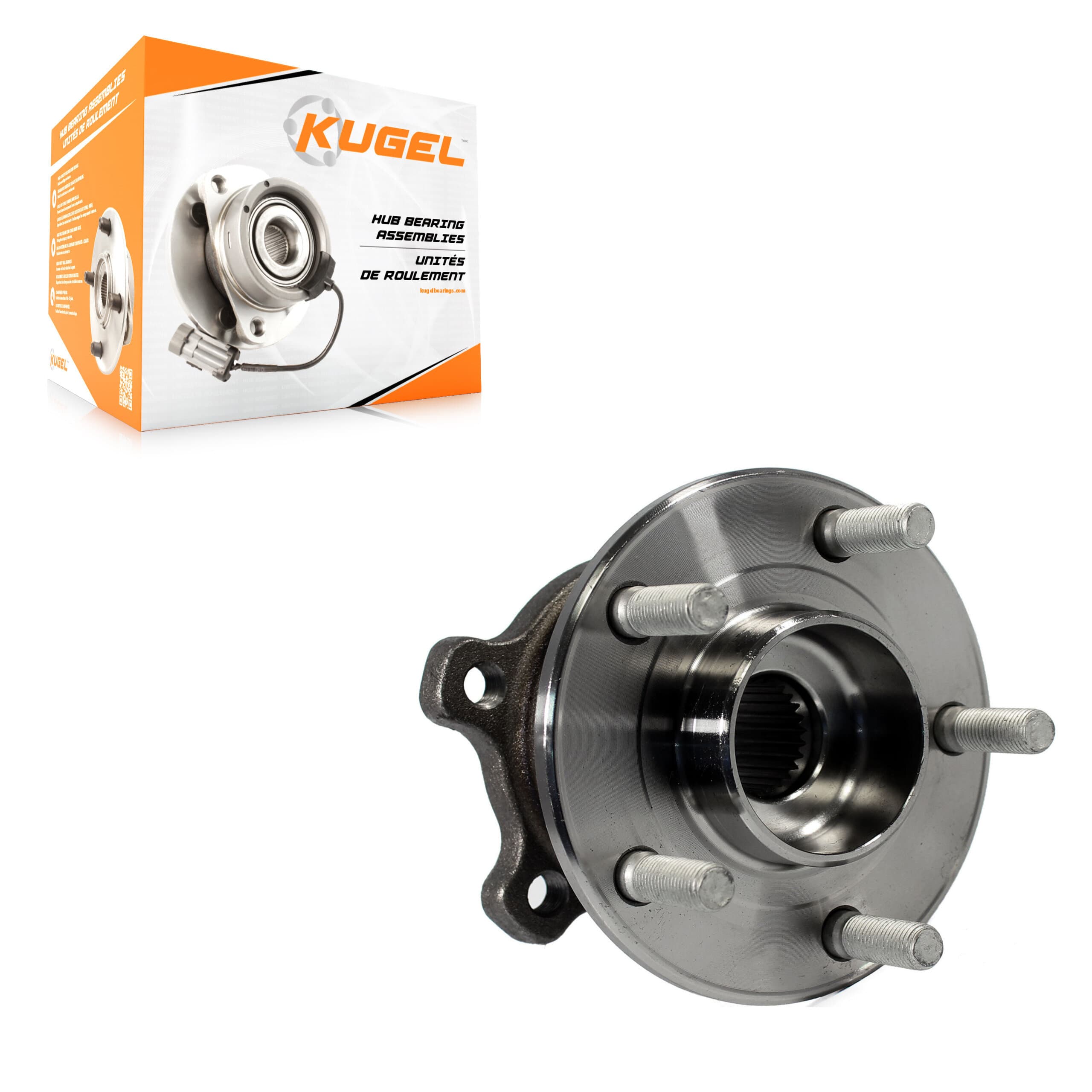 Kugel - 70-512500 - Rear Wheel Bearing and Hub Assembly image 1