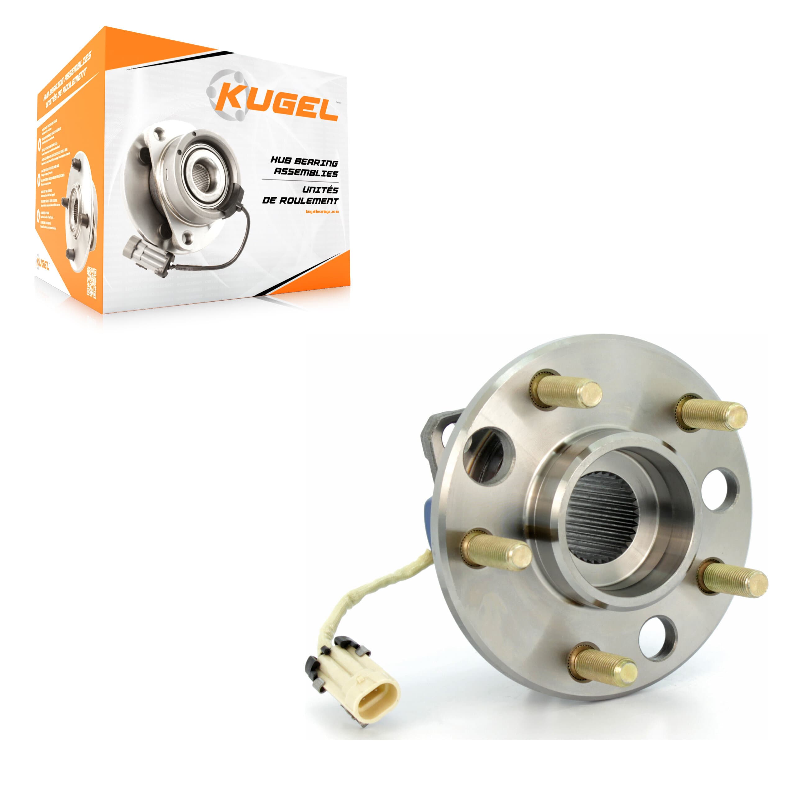 Kugel - 70-513087 - Front Wheel Bearing and Hub Assembly image 1