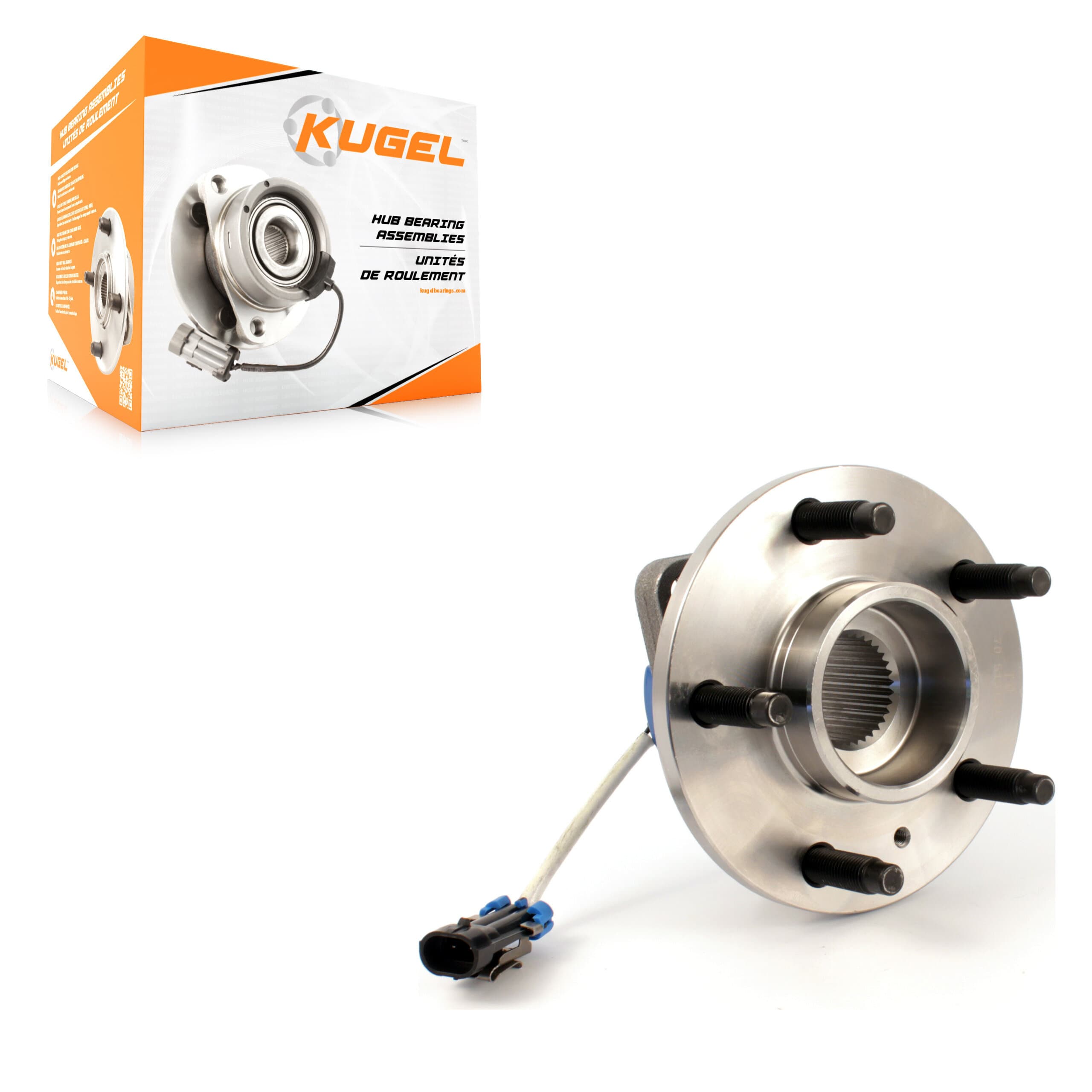 Kugel - 70-513121 - Front Wheel Bearing and Hub Assembly image 1