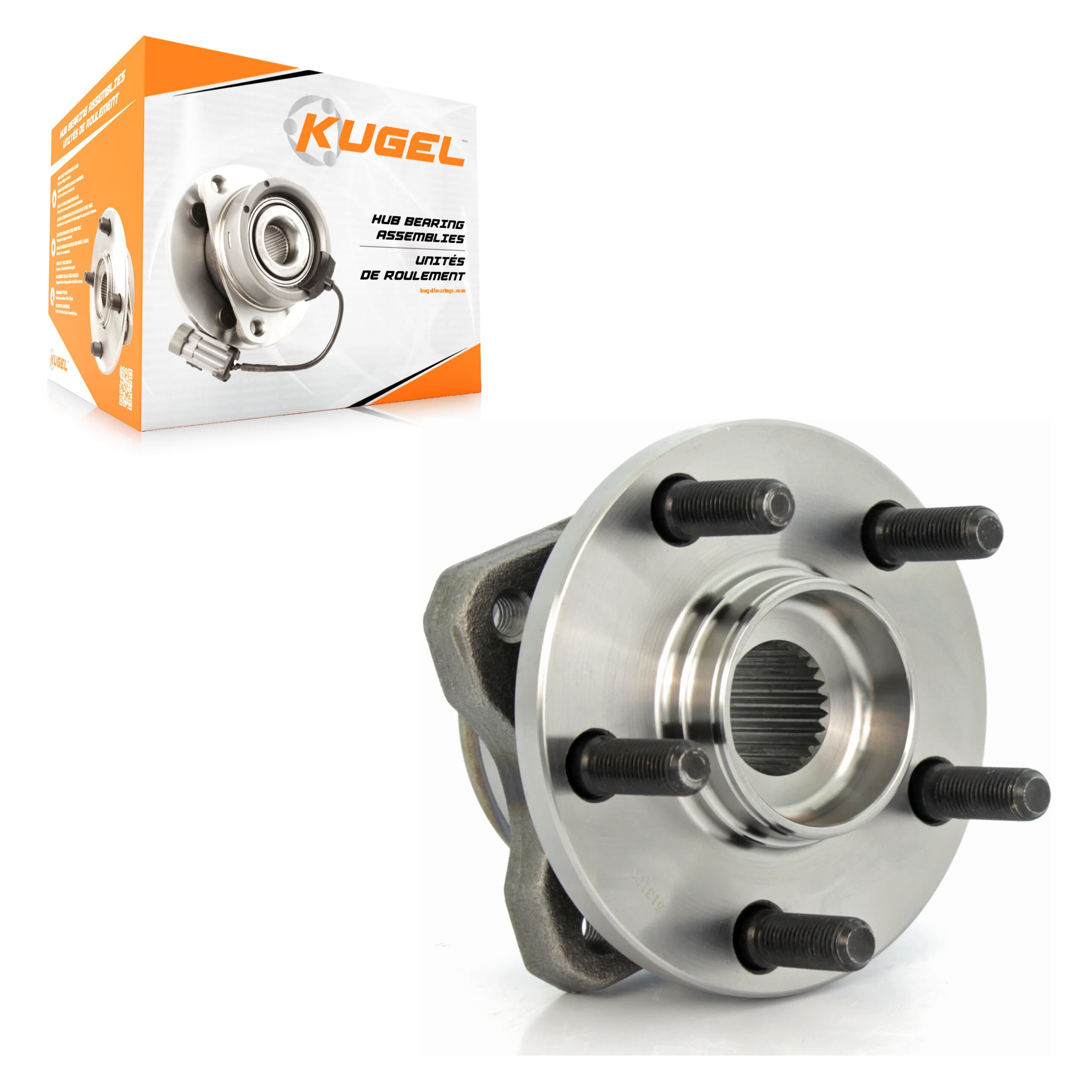 Kugel - 70-513122 - Front Wheel Bearing and Hub Assembly image 1