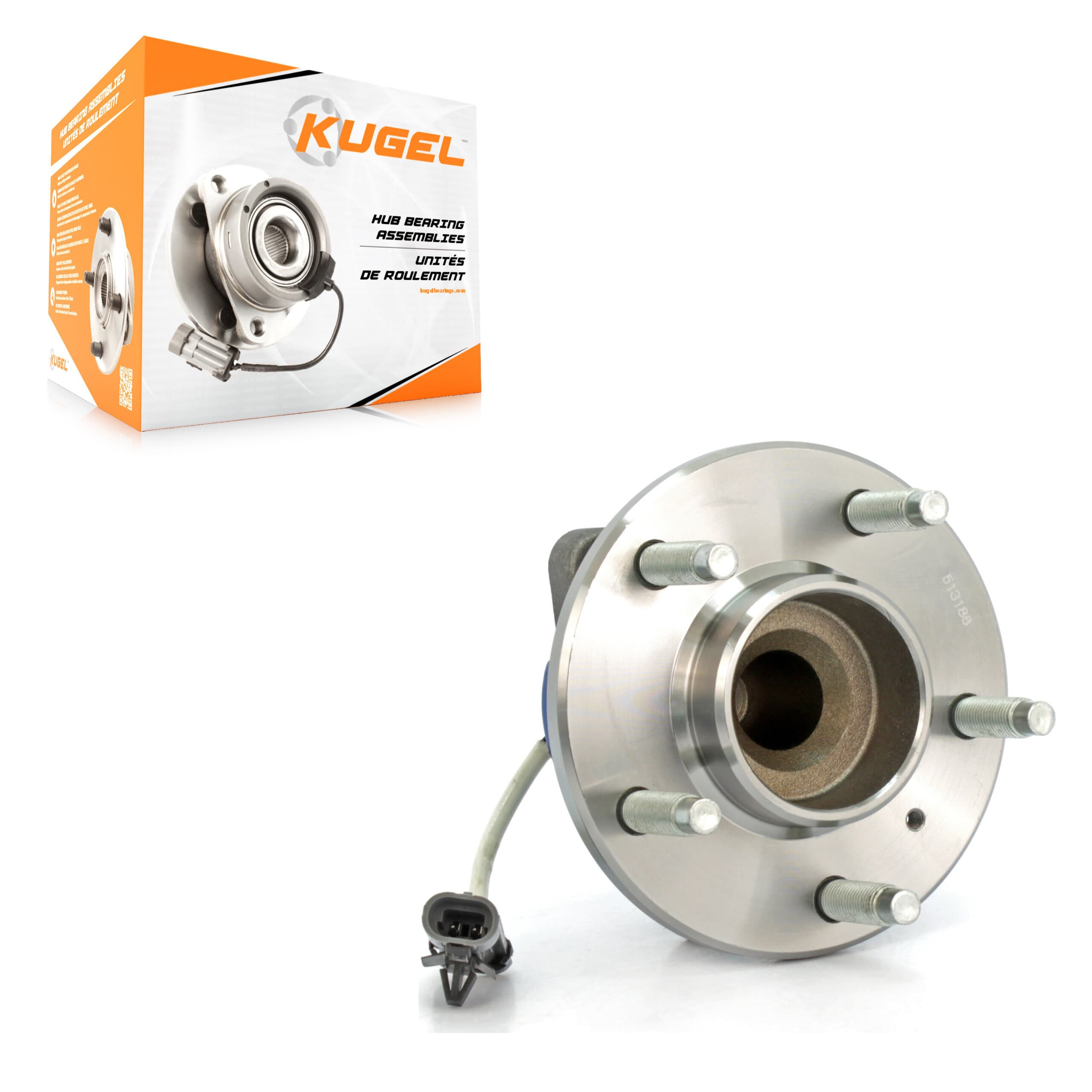 Kugel - 70-513186 - Front Wheel Bearing and Hub Assembly image 1