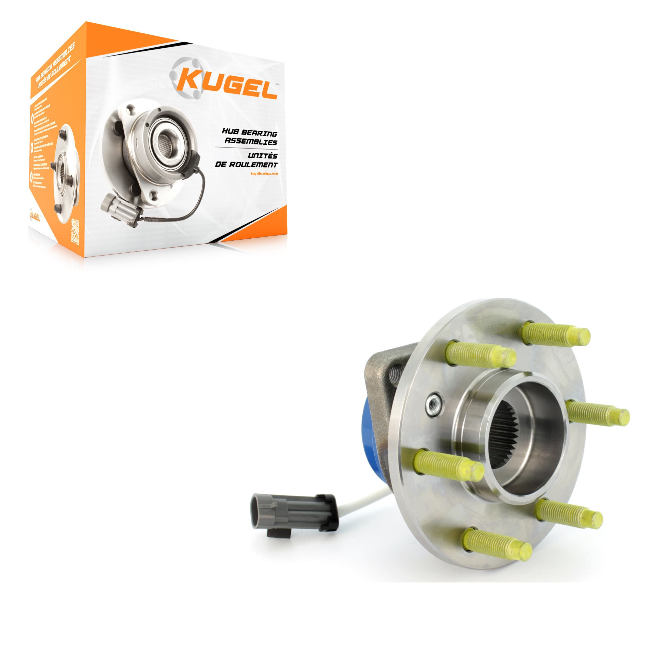 Kugel - 70-513236 - Front Wheel Bearing and Hub Assembly image 1