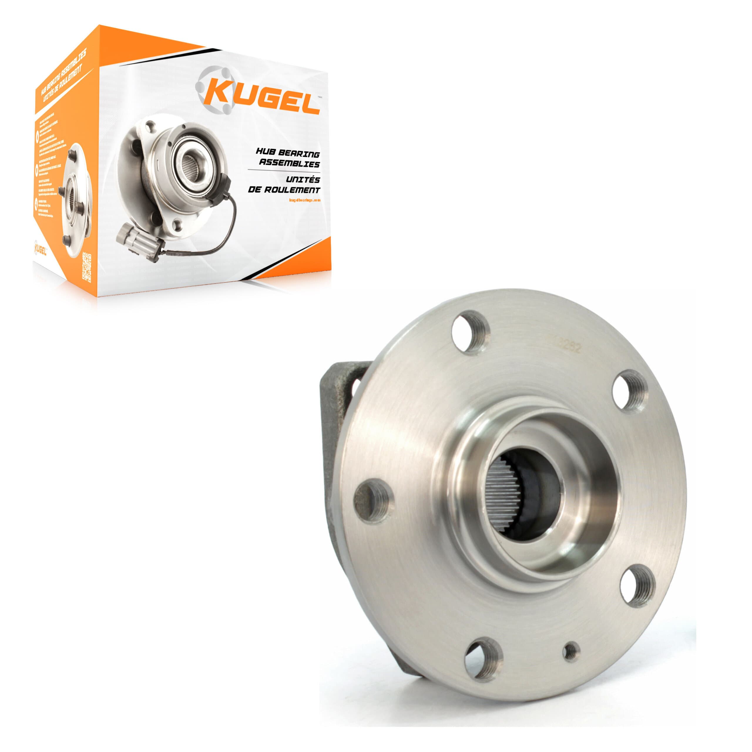 Kugel - 70-513262 - Front Wheel Bearing and Hub Assembly image 1