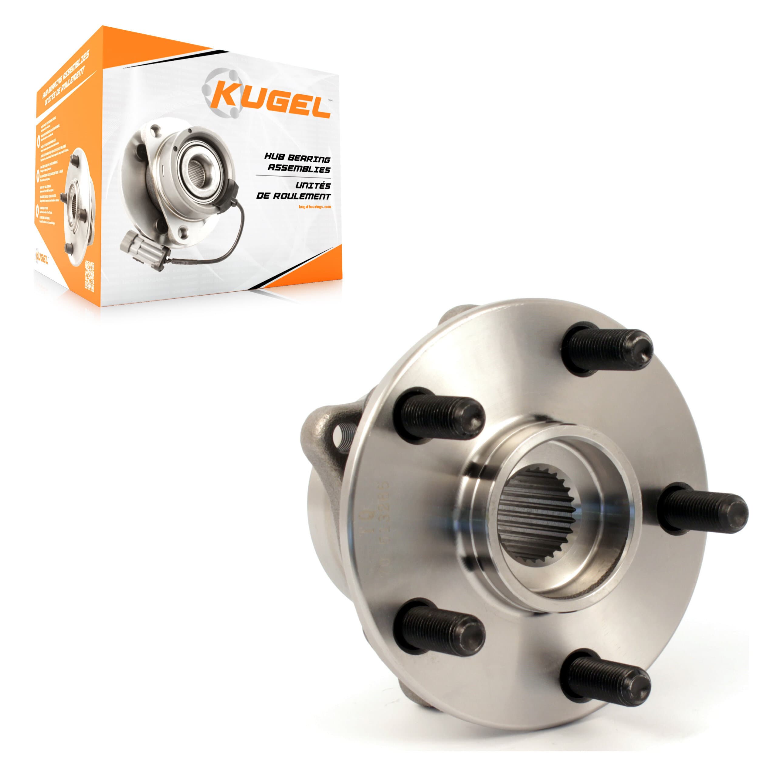 Kugel - 70-513265 - Front Wheel Bearing and Hub Assembly image 1