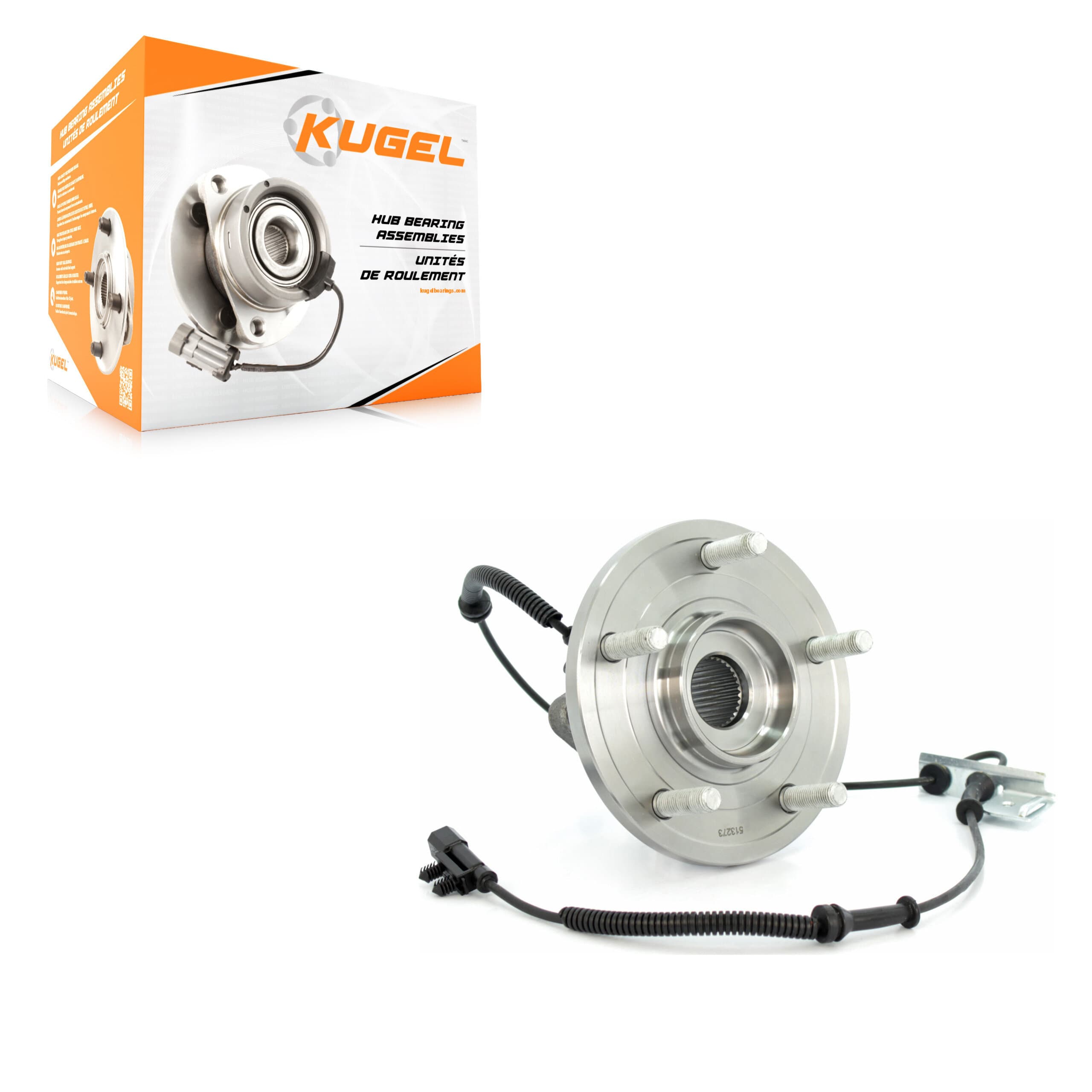 Kugel - 70-513273 - Front Wheel Bearing and Hub Assembly image 1