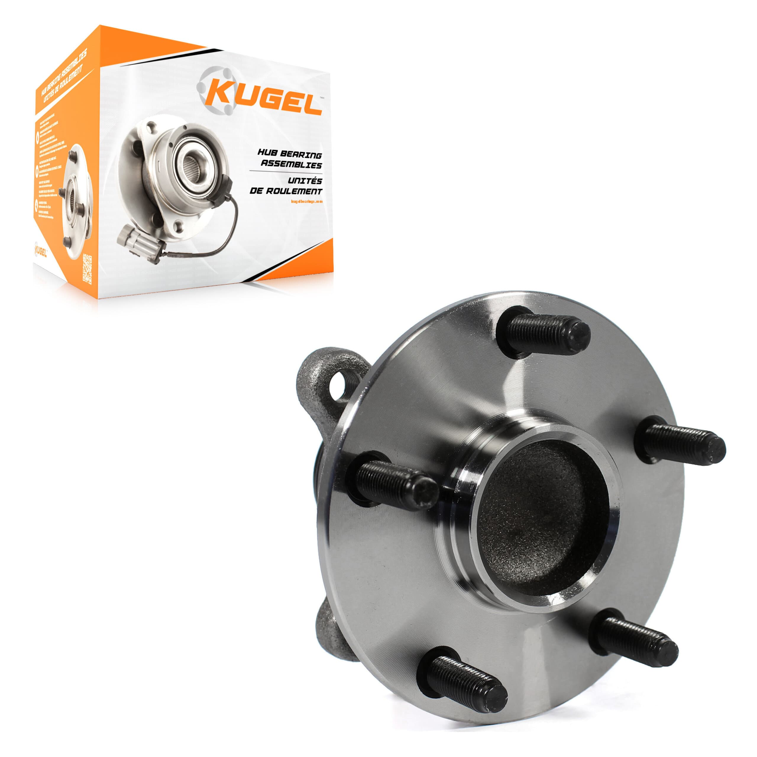 Kugel - 70-513284 - Front Left Wheel Bearing and Hub Assembly image 1