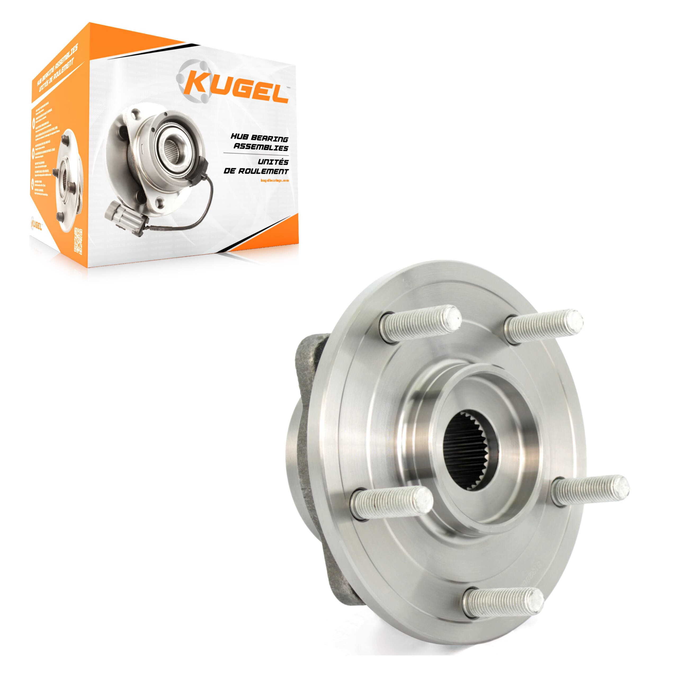Kugel - 70-513286 - Front Wheel Bearing and Hub Assembly image 1