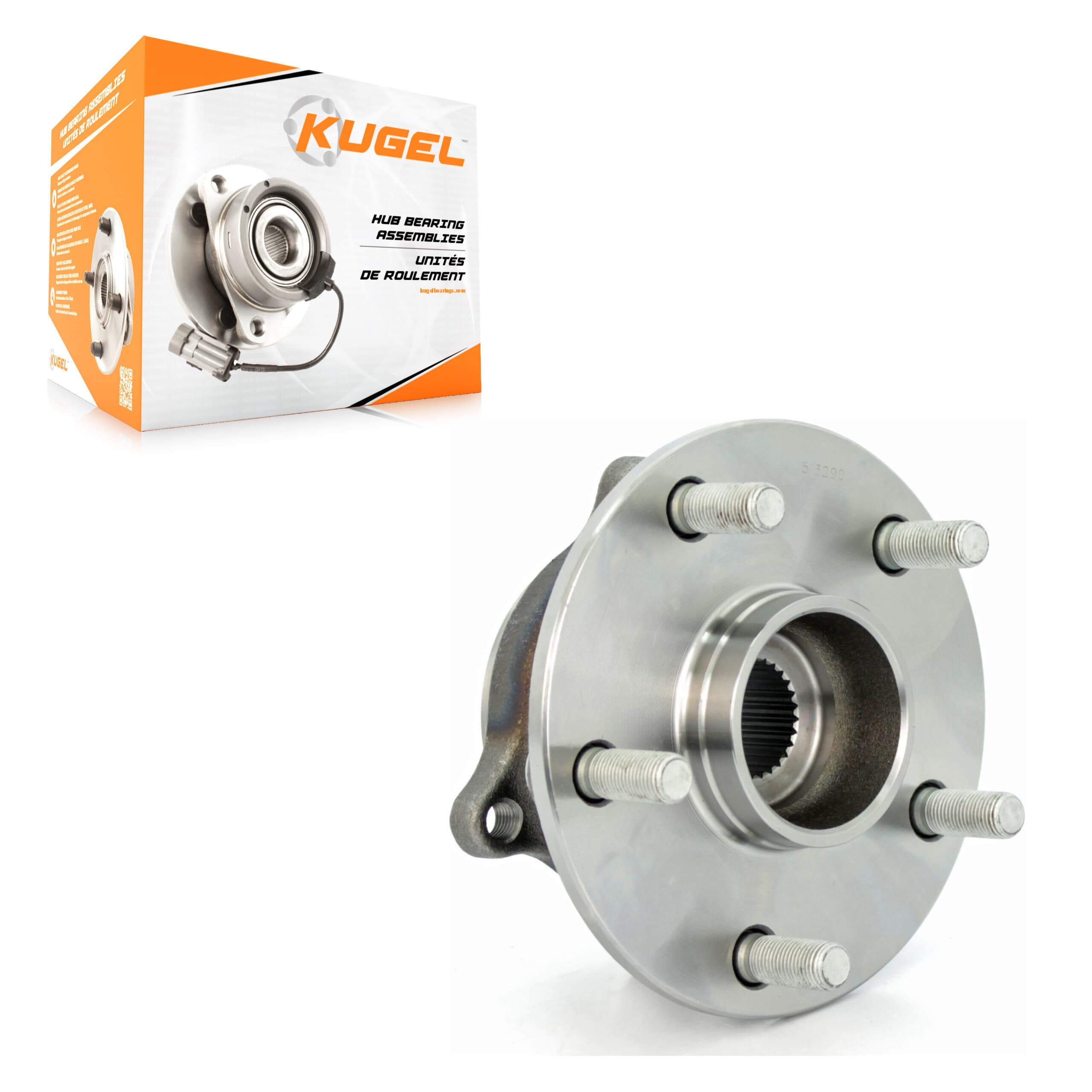 Kugel - 70-513290 - Rear Wheel Bearing and Hub Assembly image 1