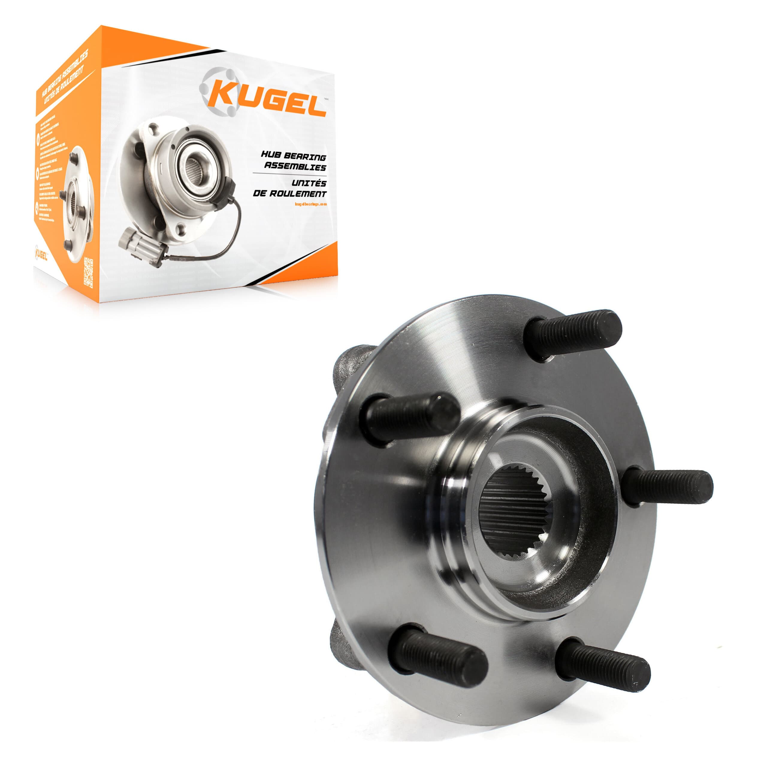 Kugel - 70-513300 - Front Wheel Bearing and Hub Assembly image 1