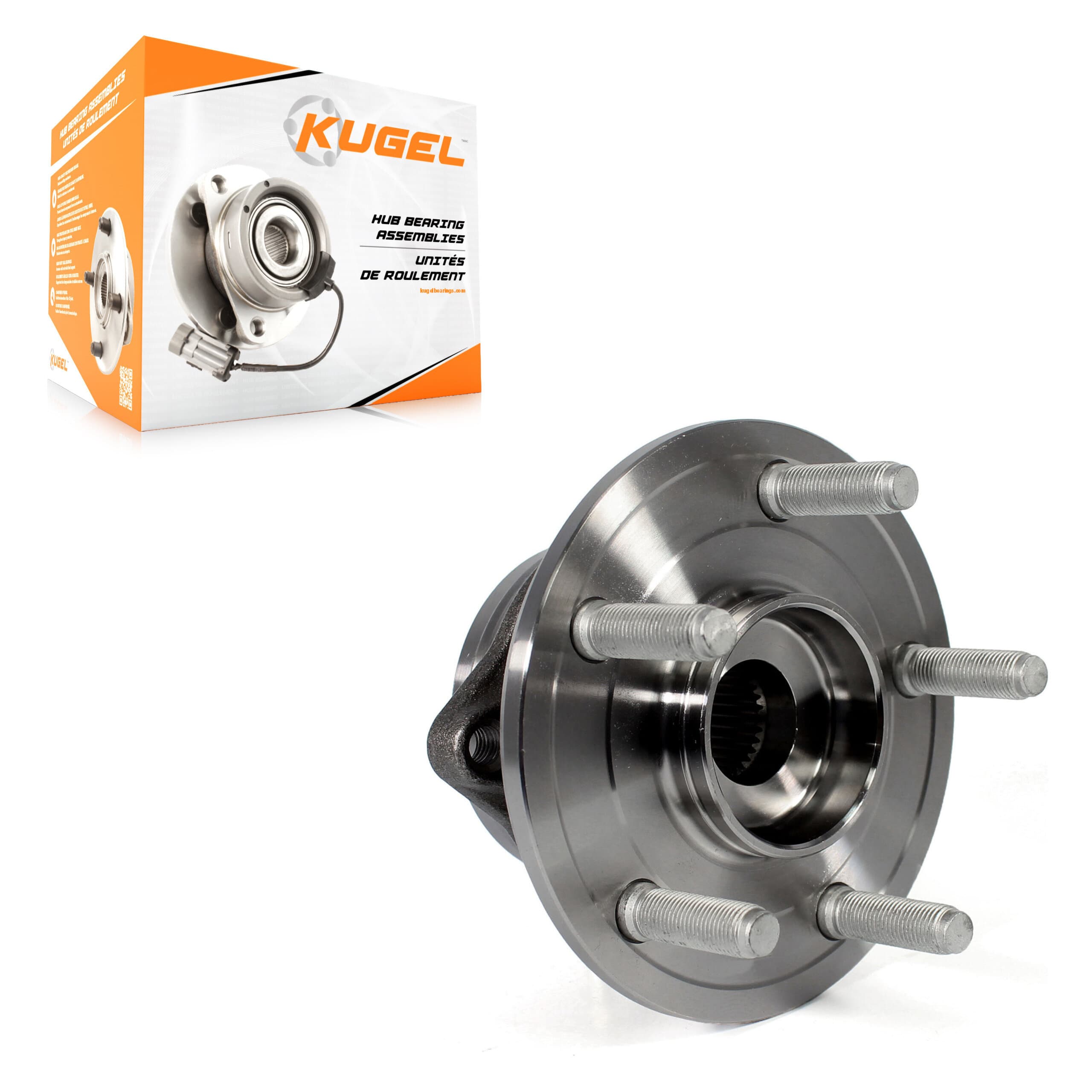 Kugel - 70-513324 - Front Wheel Bearing and Hub Assembly image 1