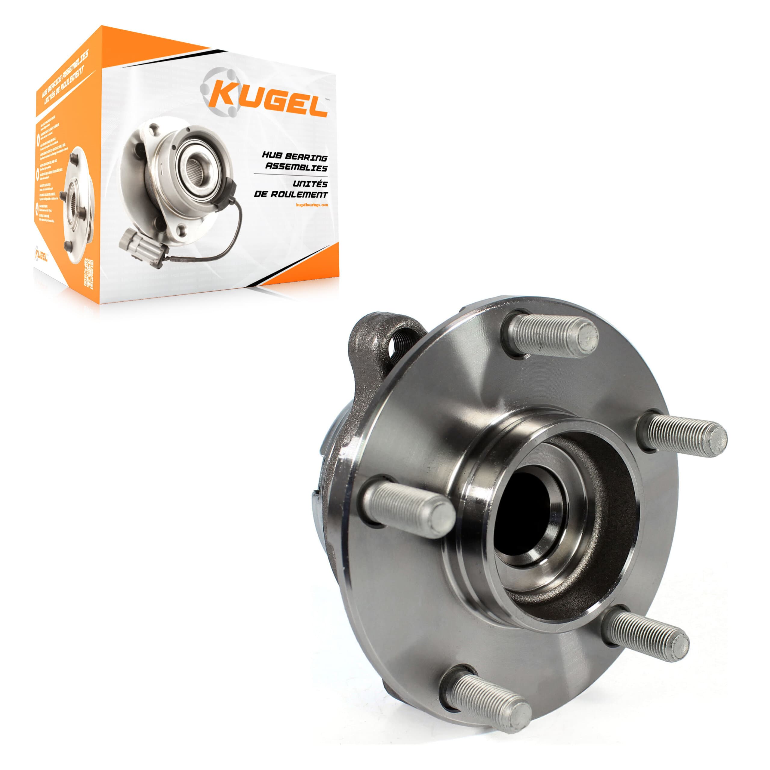 Kugel - 70-513334 - Front Wheel Bearing and Hub Assembly image 1