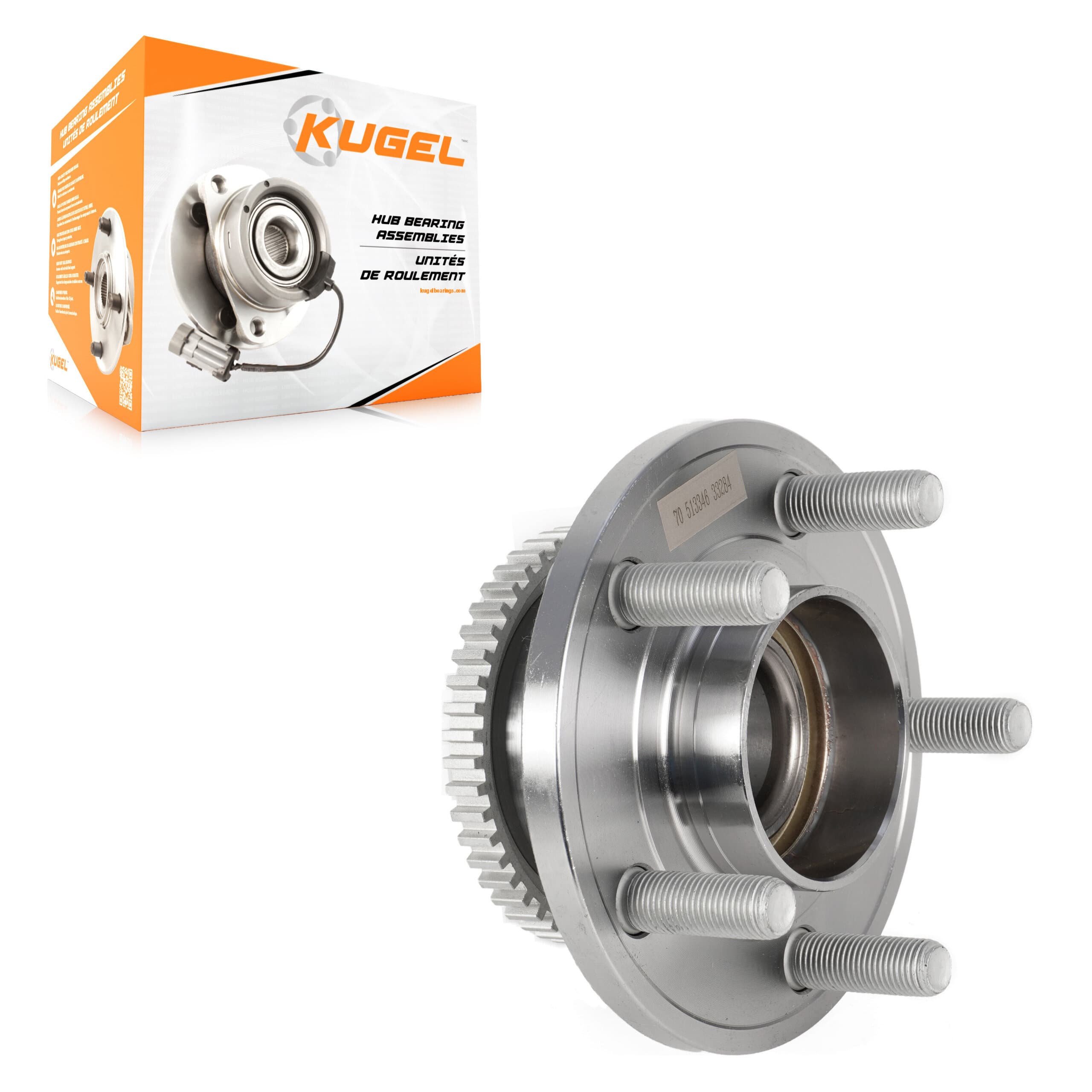 Kugel - 70-513346 - Front Wheel Bearing and Hub Assembly image 1
