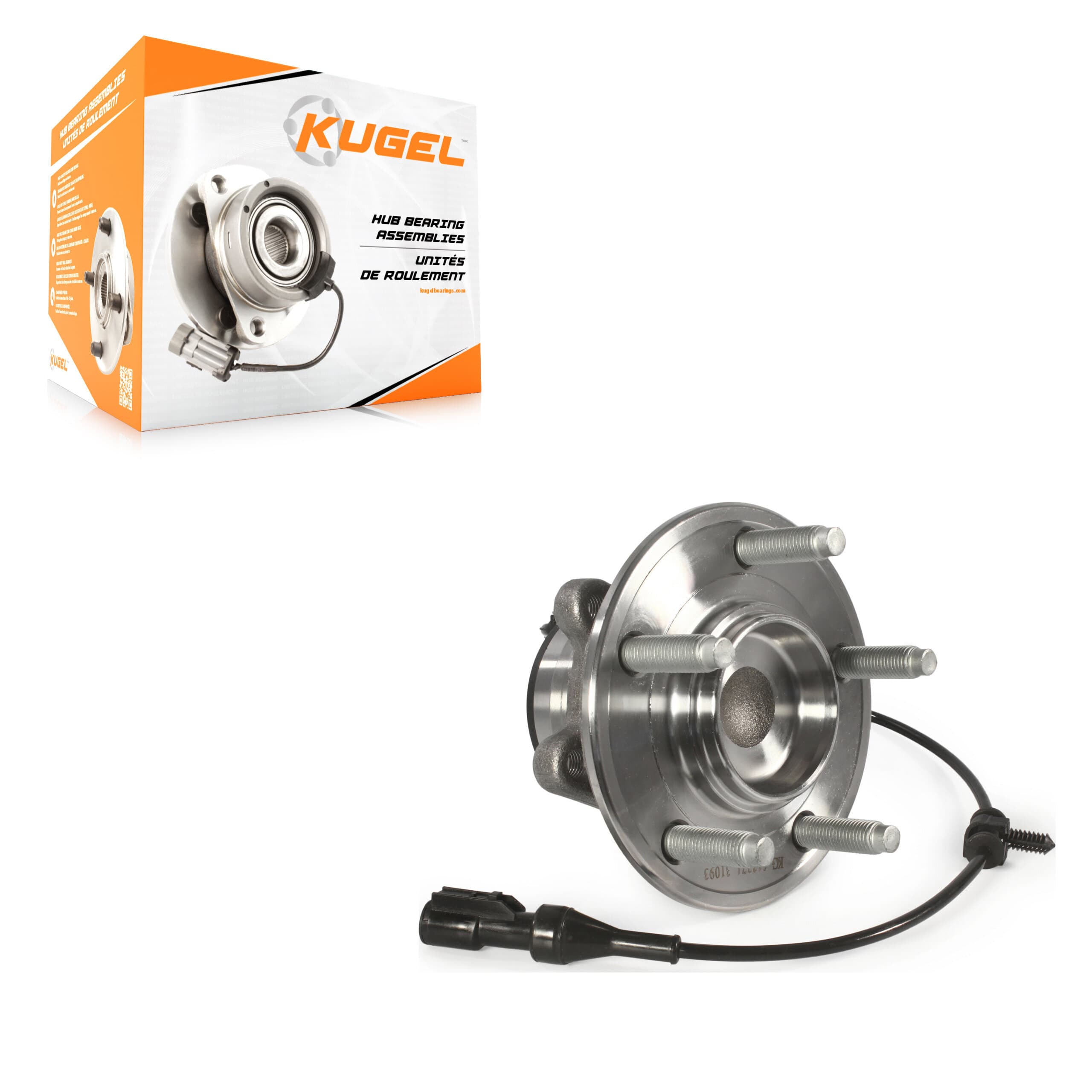 Kugel - 70-513371 - Front Wheel Bearing and Hub Assembly image 1