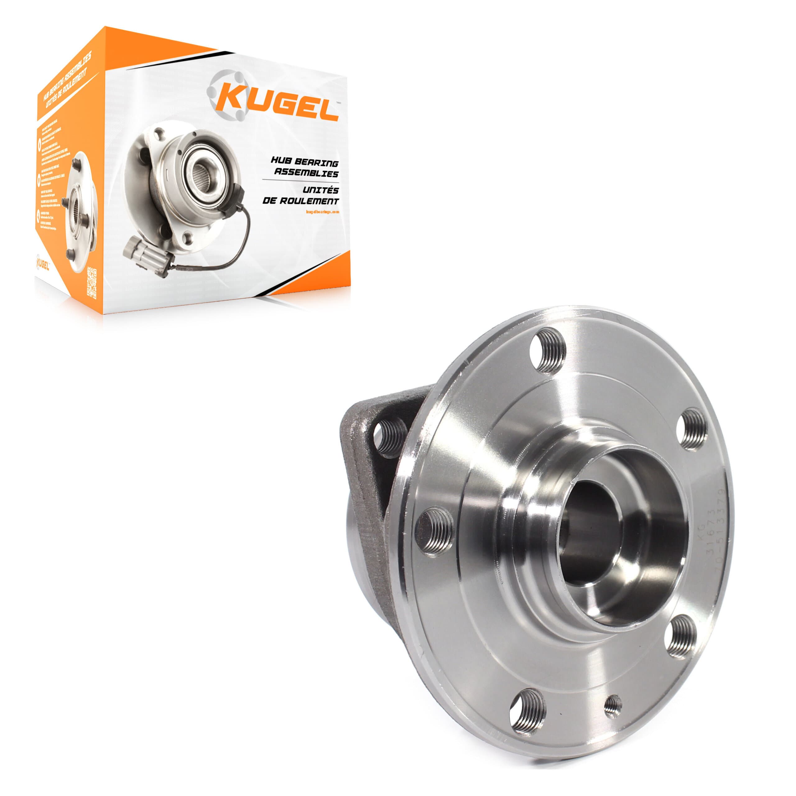 Kugel - 70-513379 - Front Wheel Bearing and Hub Assembly image 1