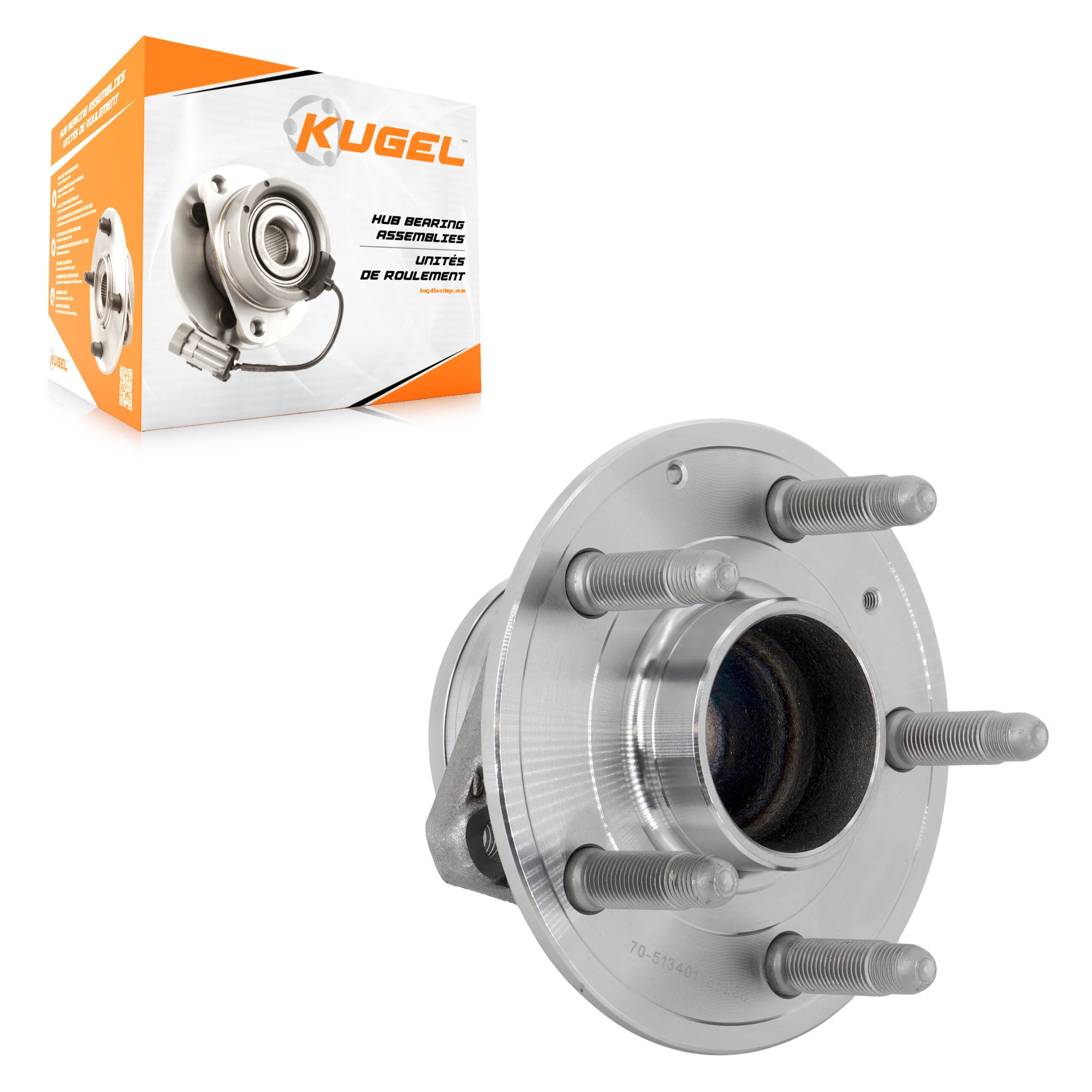 Kugel - 70-513401 - Front Wheel Bearing and Hub Assembly image 1