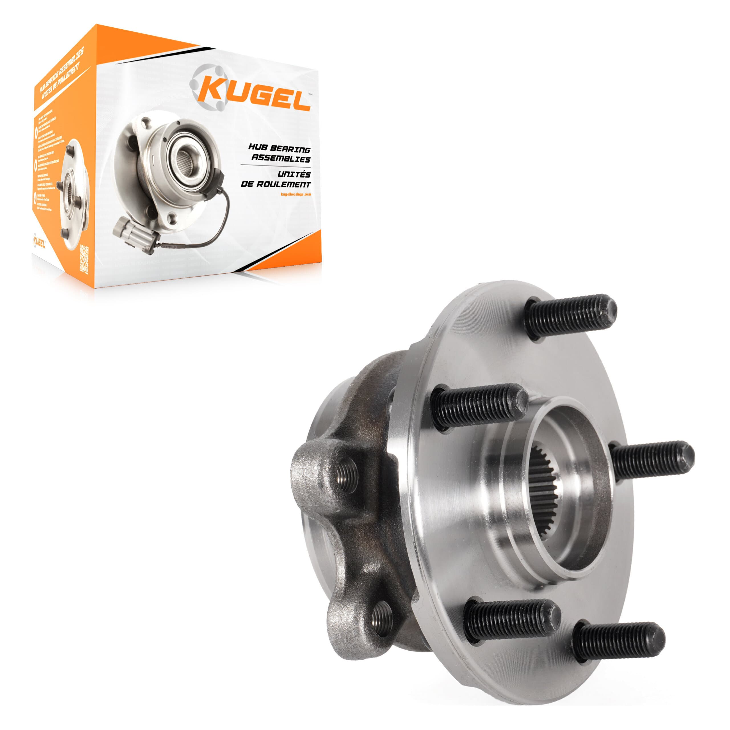 Kugel - 70-513424 - Front Wheel Bearing and Hub Assembly image 1