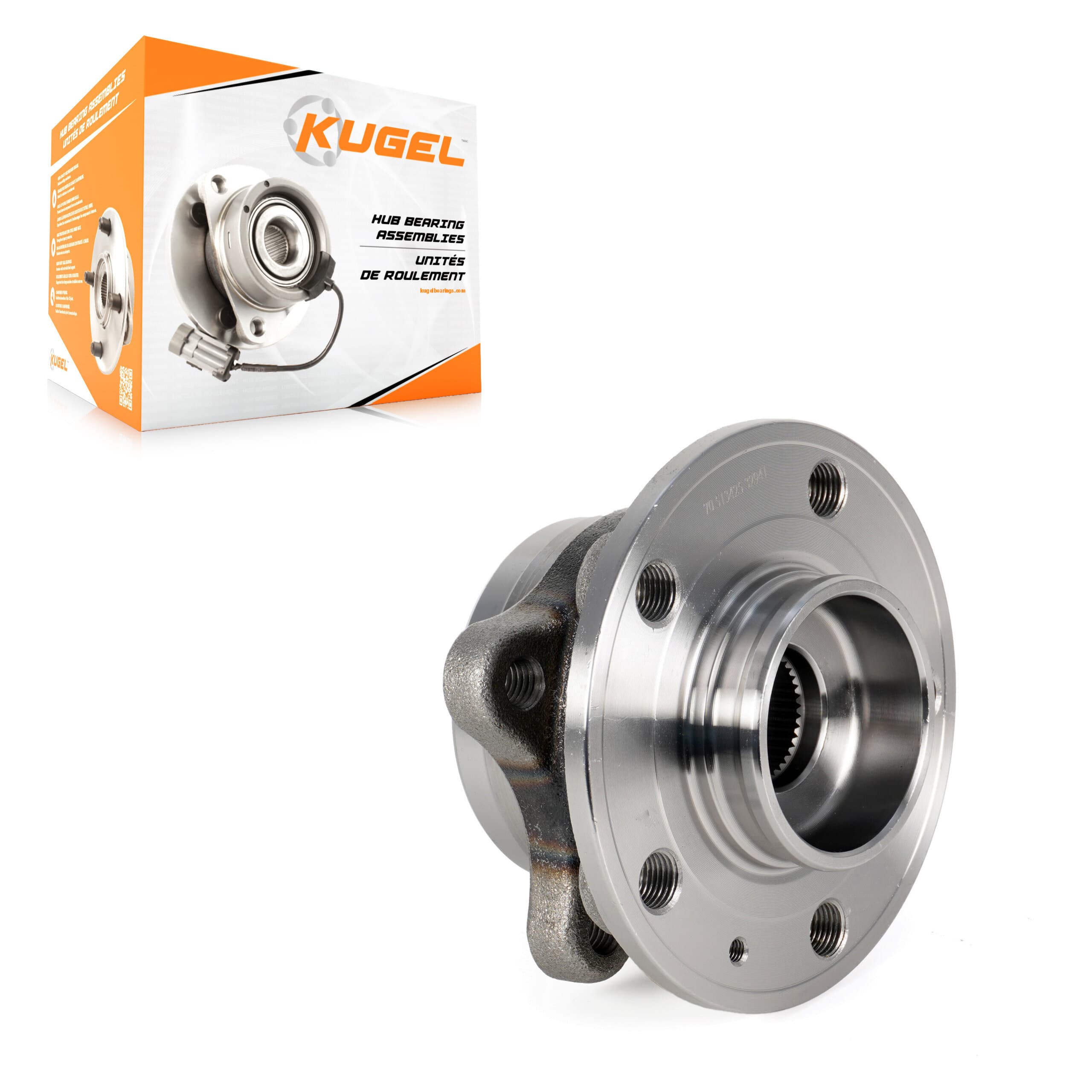 Kugel - 70-513425 - Front Wheel Bearing and Hub Assembly image 1