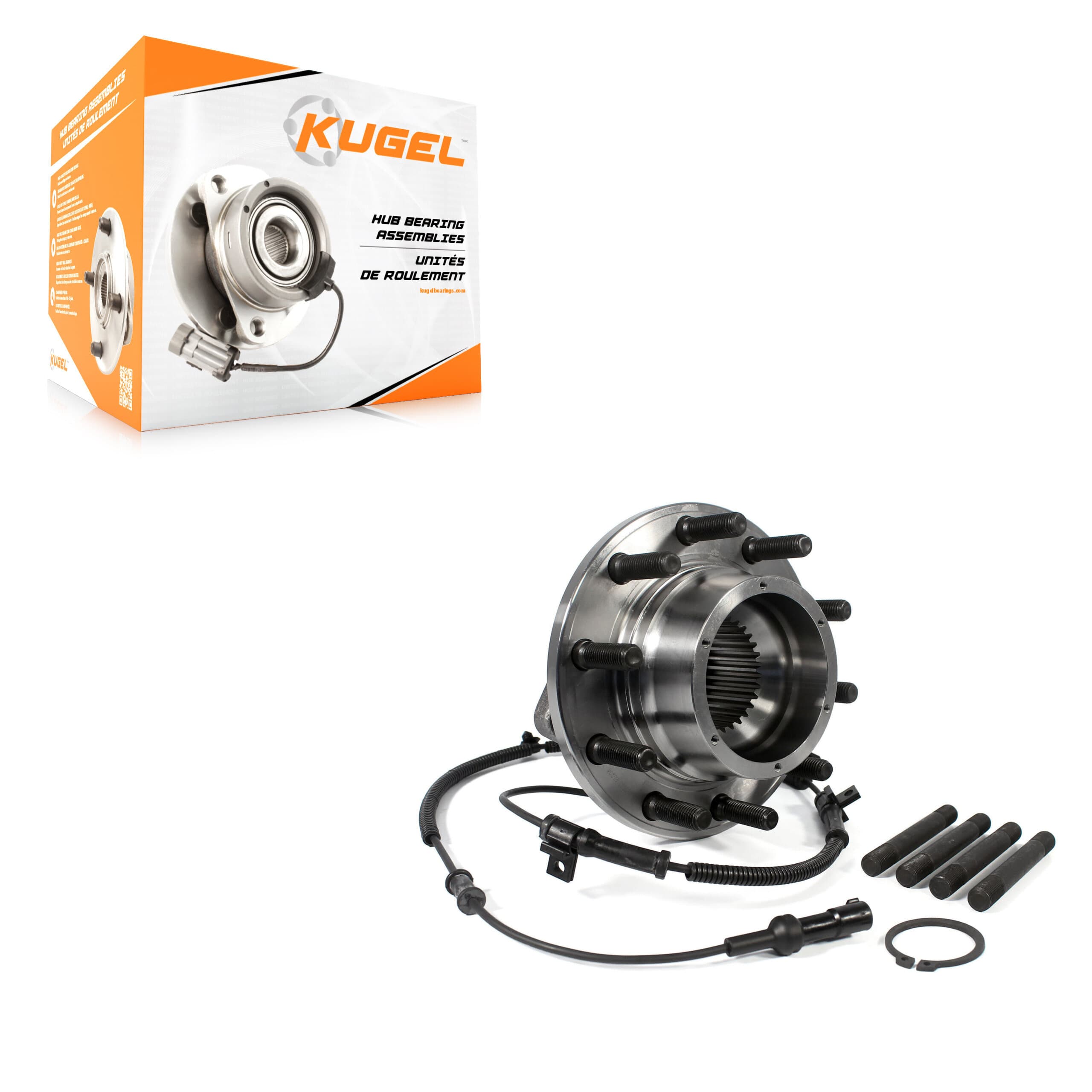 Kugel - 70-515083 - Front Wheel Bearing and Hub Assembly image 1