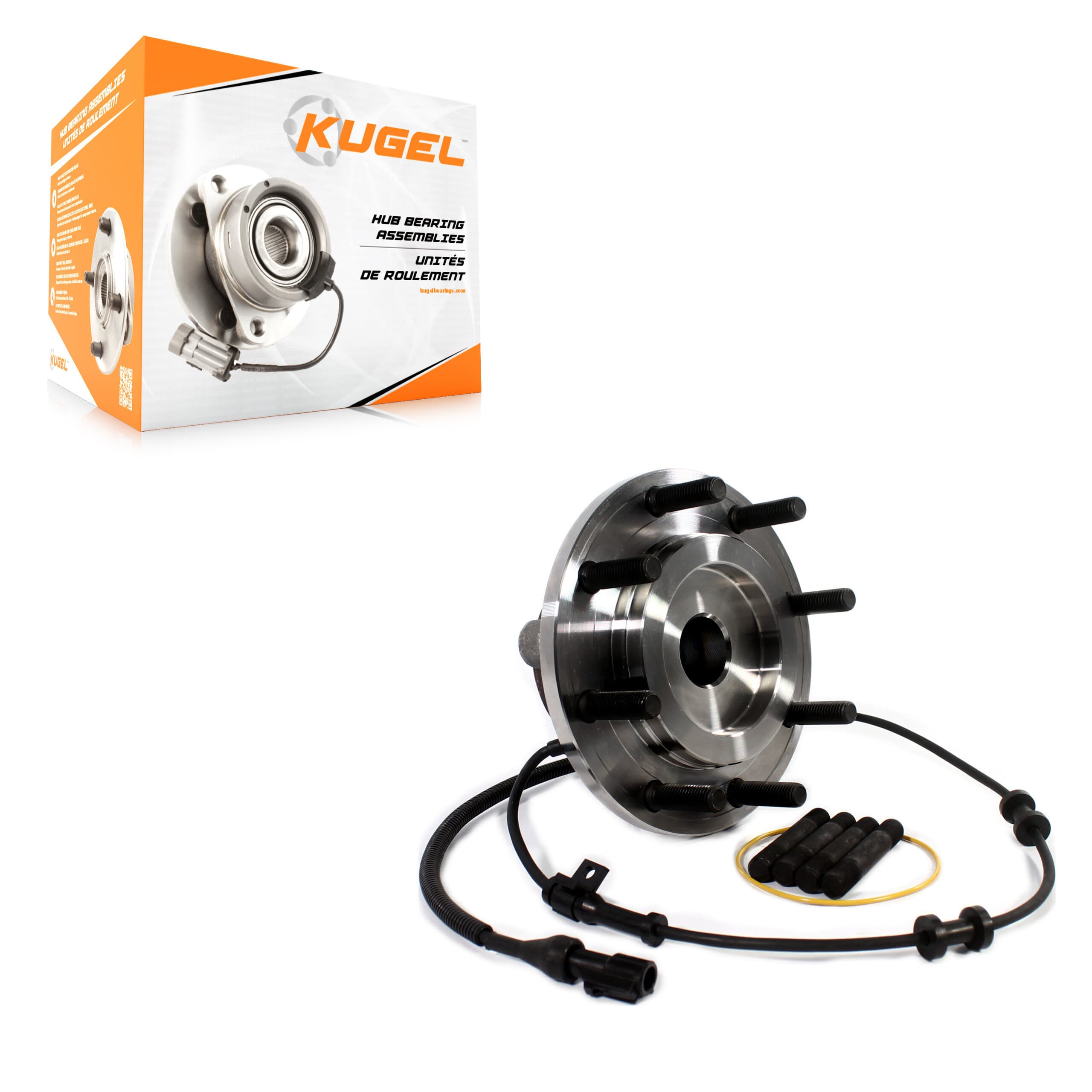 Kugel - 70-515100 - Front Wheel Bearing and Hub Assembly image 1