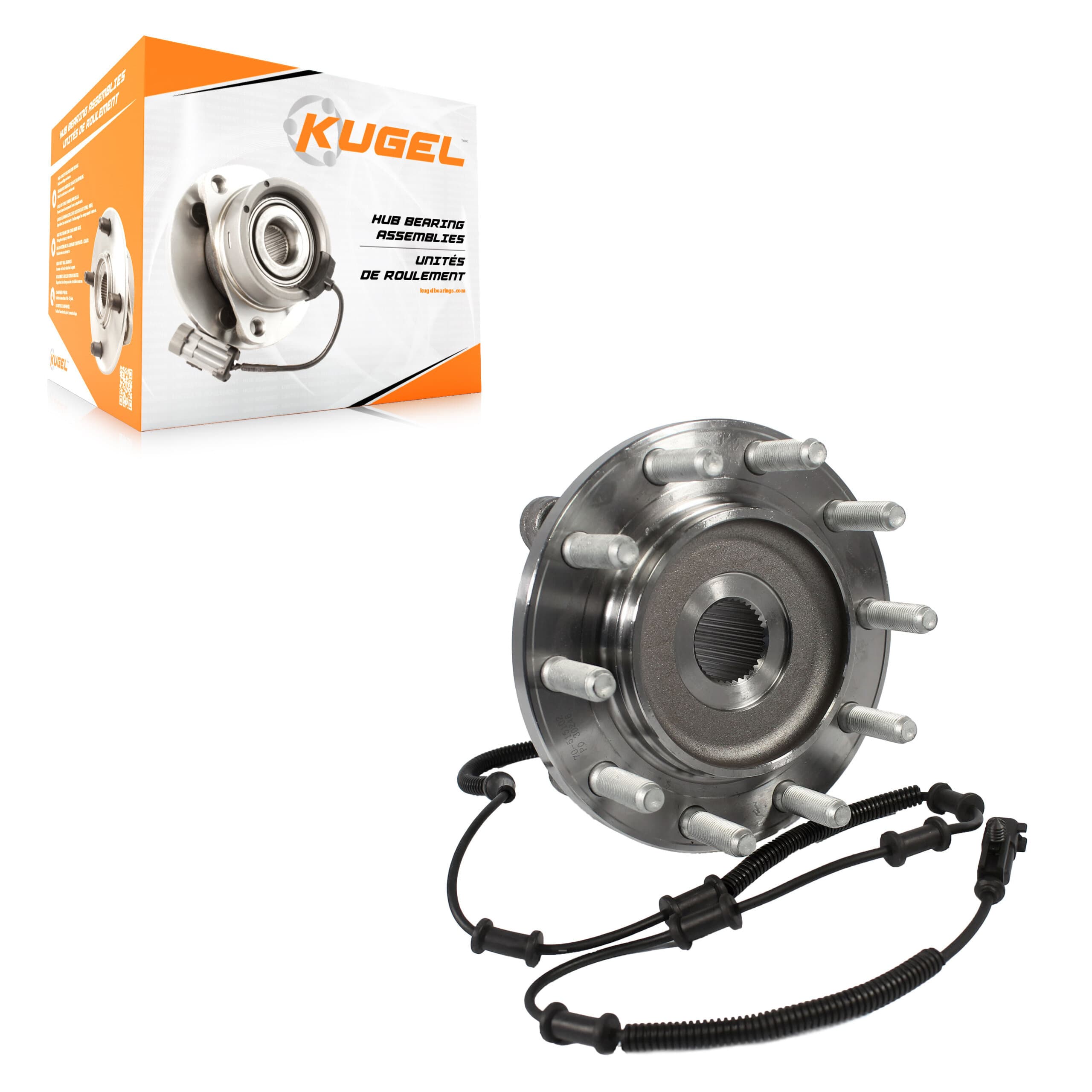 Kugel - 70-515102 - Front Wheel Bearing and Hub Assembly image 1