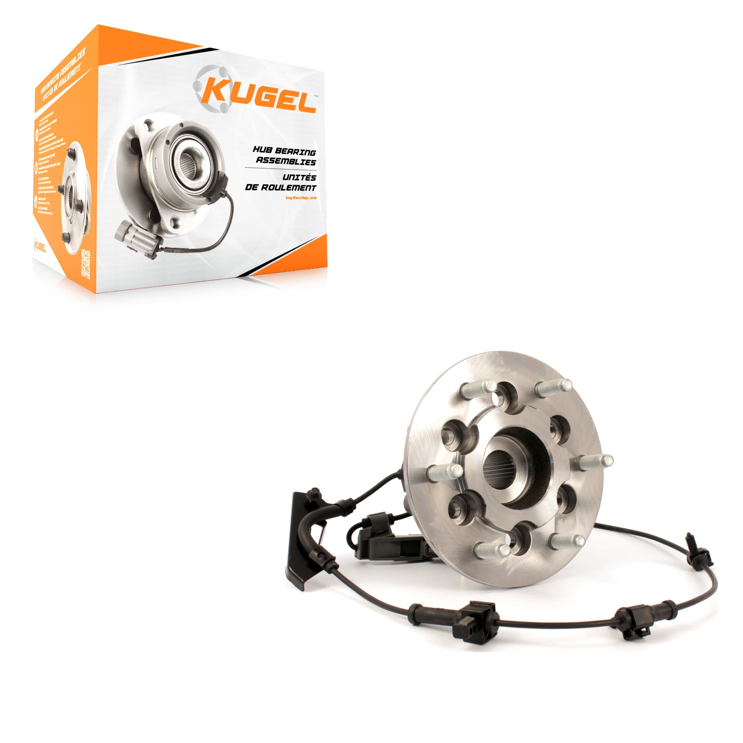 Kugel - 70-515110 - Front Left Wheel Bearing and Hub Assembly image 1