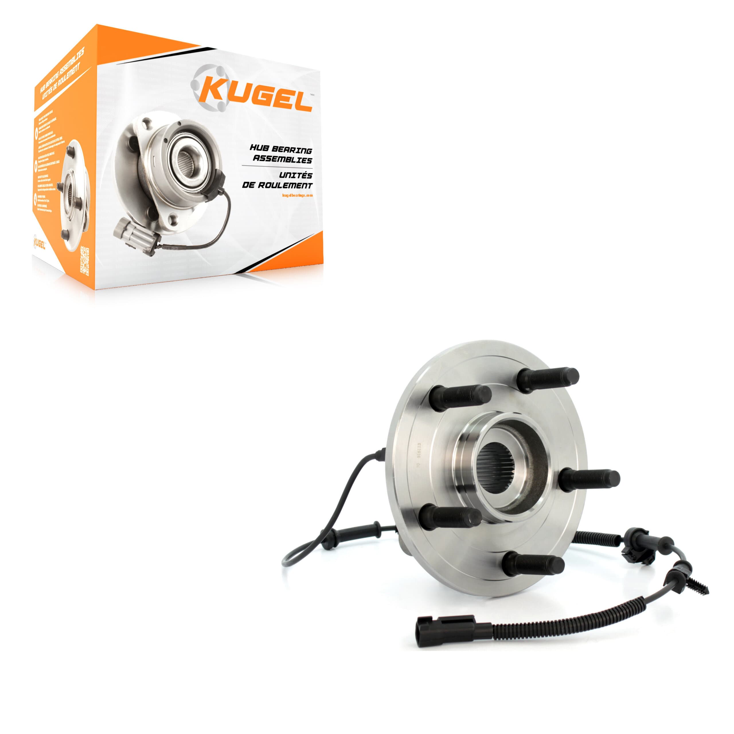 Kugel - 70-515113 - Front Wheel Bearing and Hub Assembly image 1