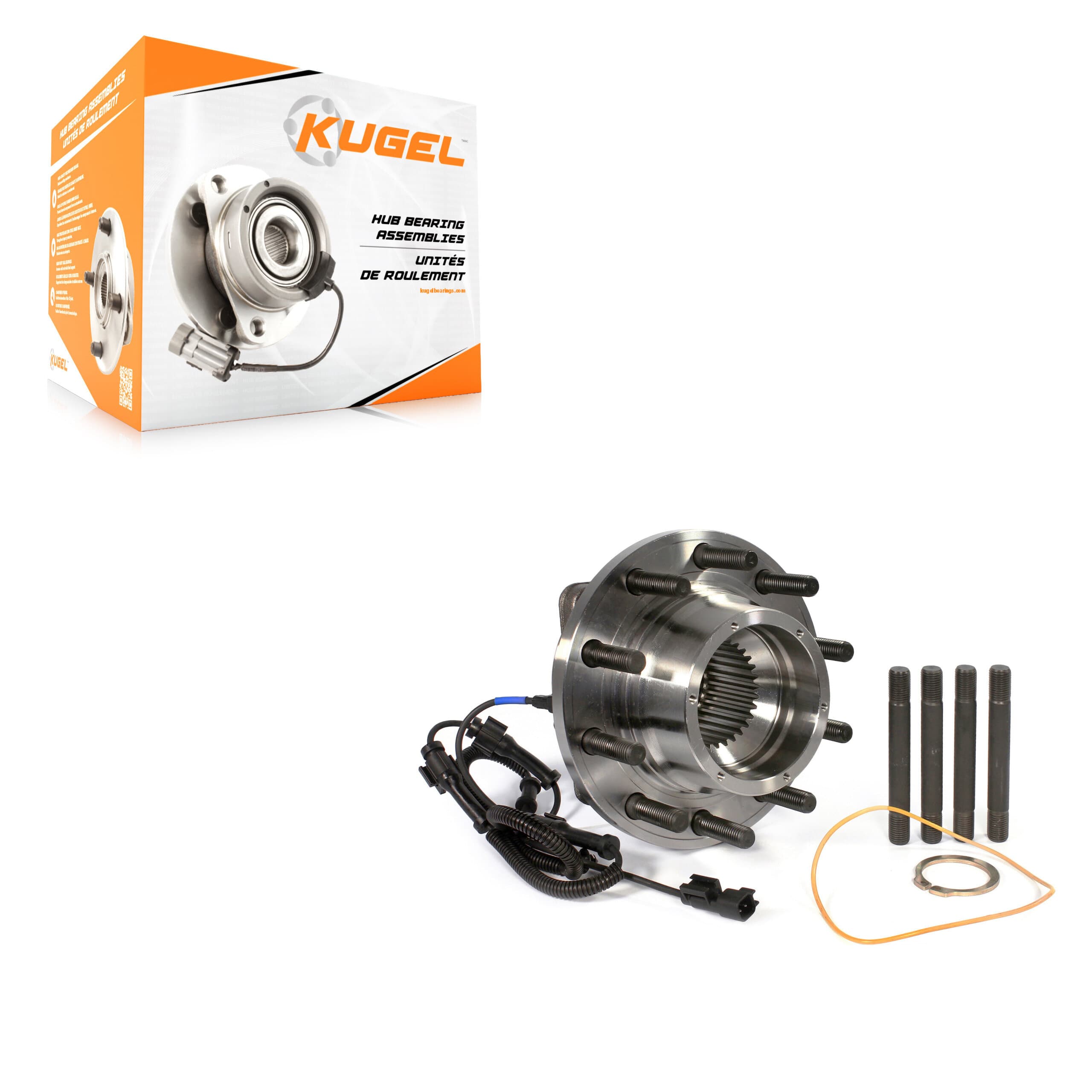 Kugel - 70-515133 - Front Wheel Bearing and Hub Assembly image 1
