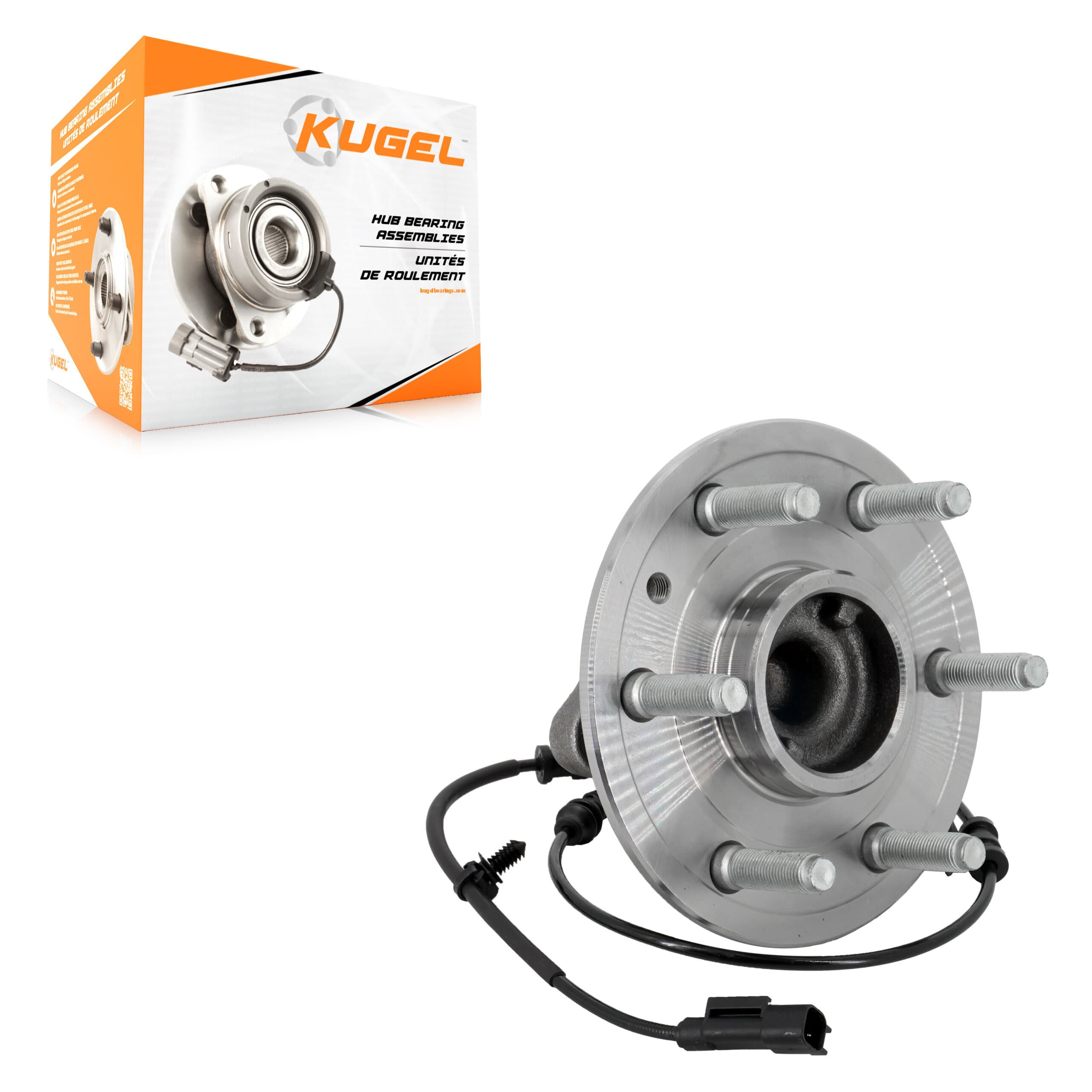 Kugel - 70-515180 - Front Wheel Bearing and Hub Assembly image 1