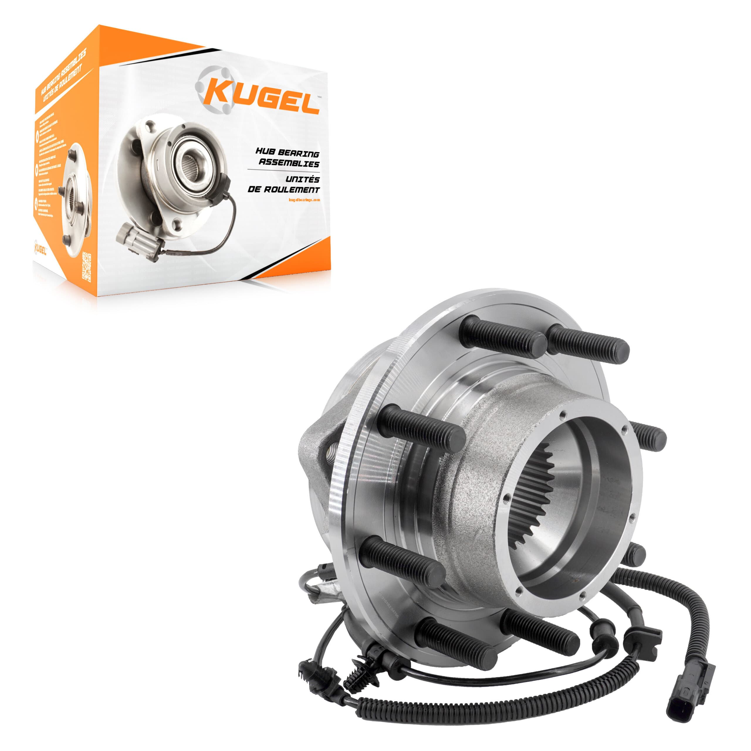 Kugel - 70-515182 - Front Wheel Bearing and Hub Assembly image 1