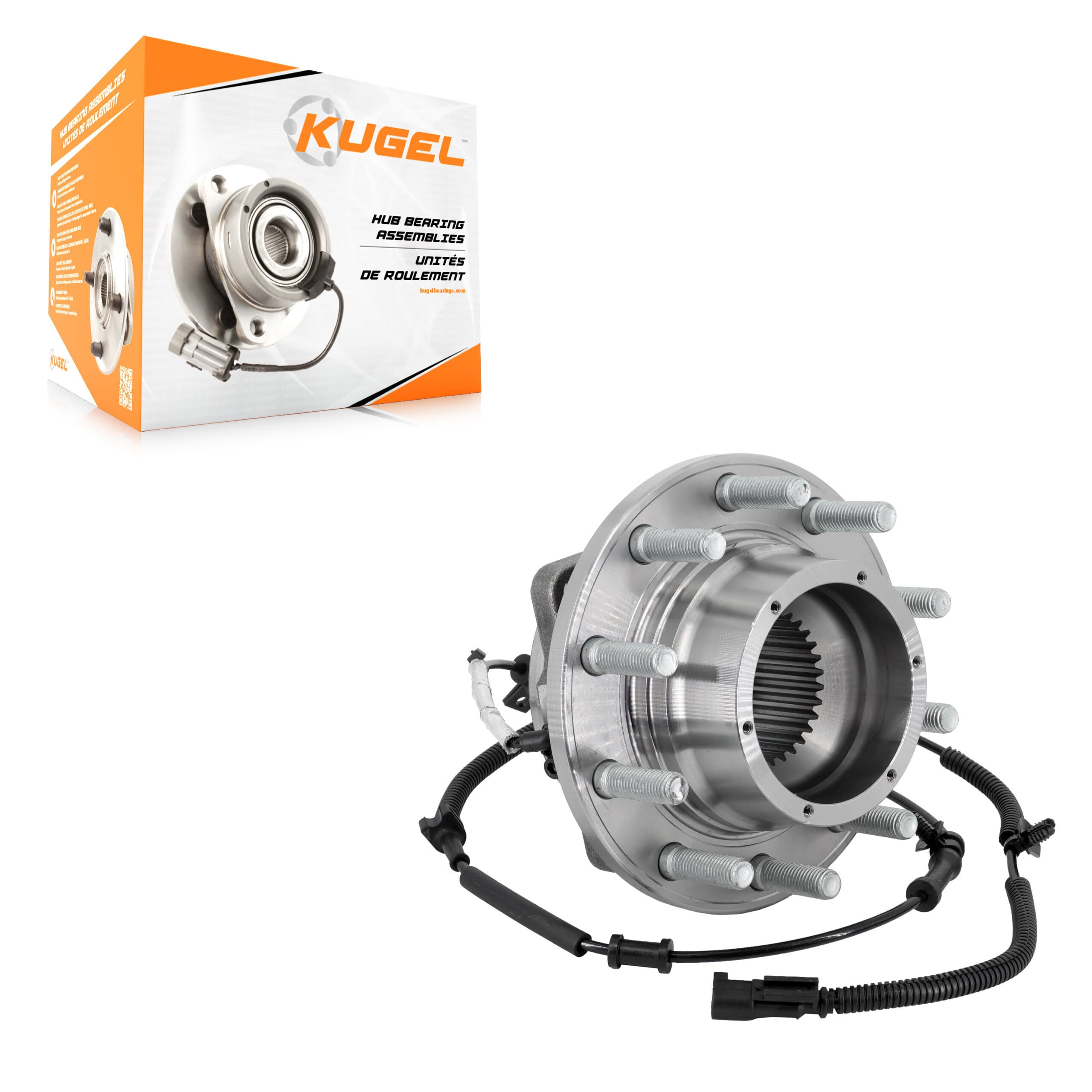 Kugel - 70-515184 - Front Wheel Bearing and Hub Assembly image 1