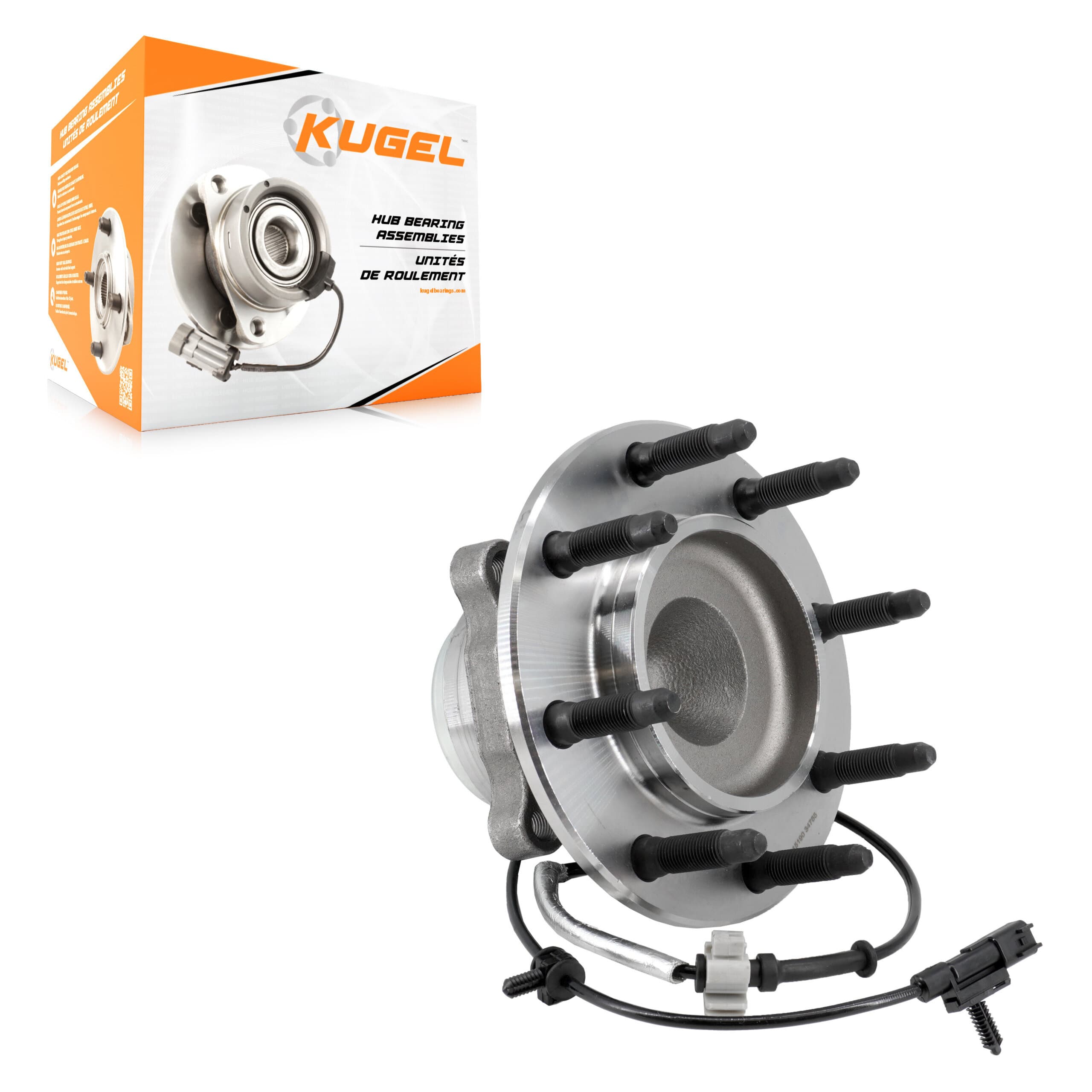 Kugel - 70-515190 - Front Wheel Bearing and Hub Assembly image 1
