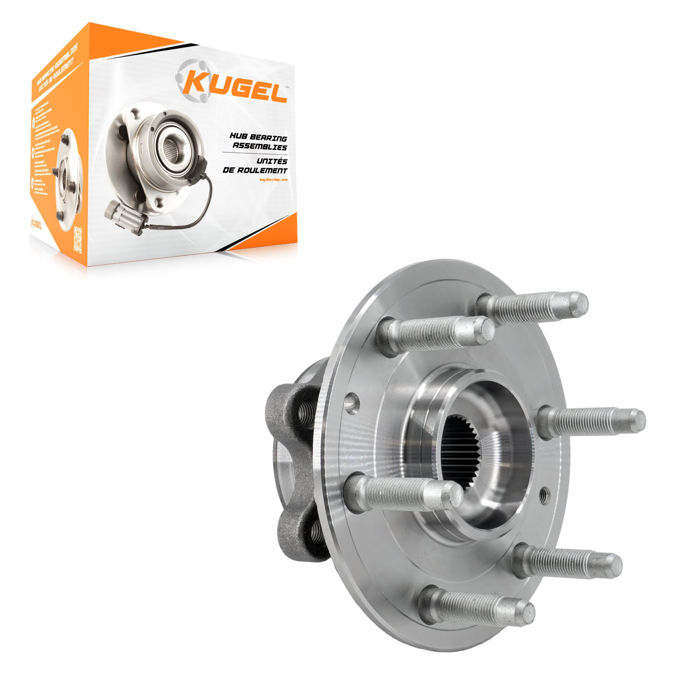 Kugel - 70-515197 - Front Wheel Bearing and Hub Assembly image 1