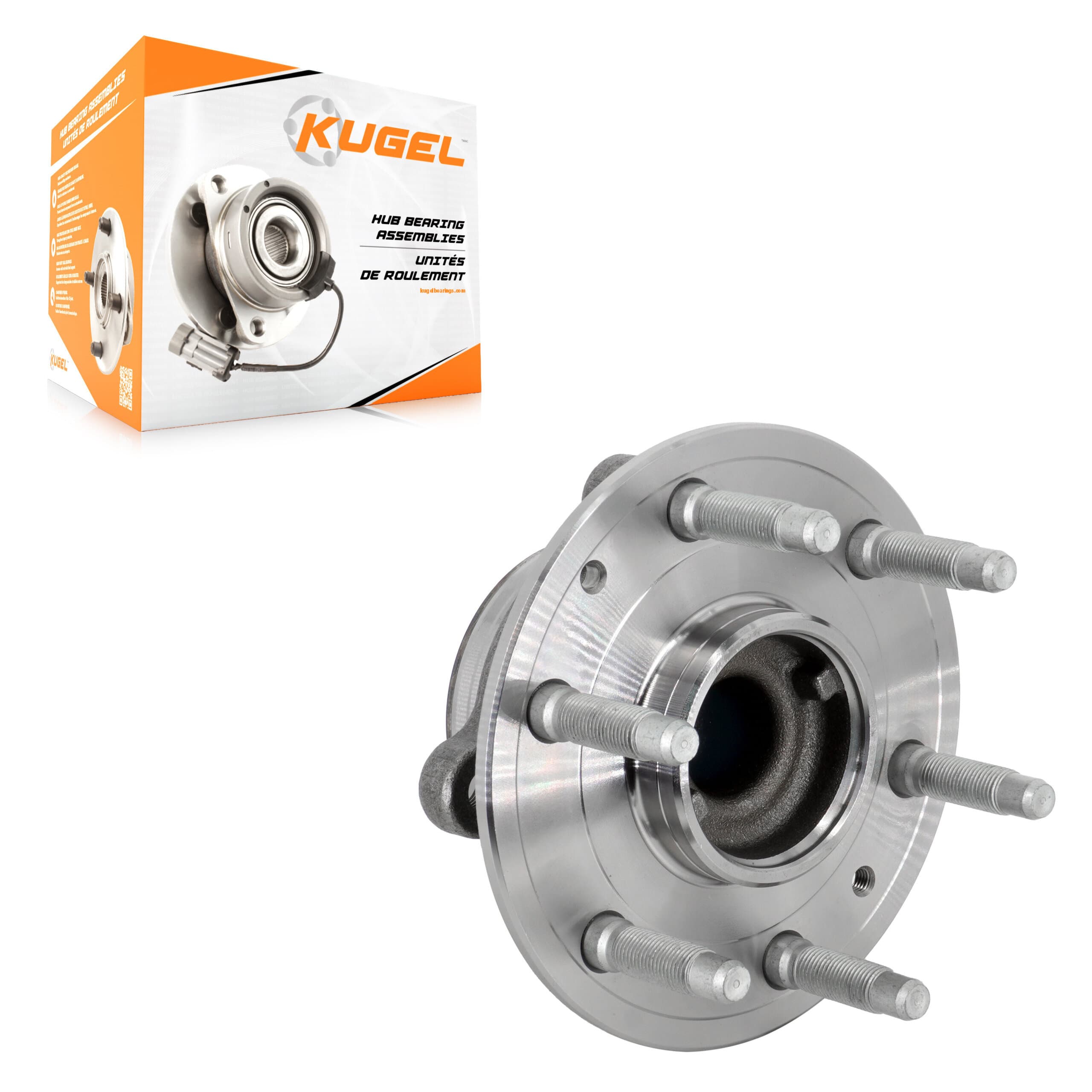 Kugel - 70-515198 - Front Wheel Bearing and Hub Assembly image 1