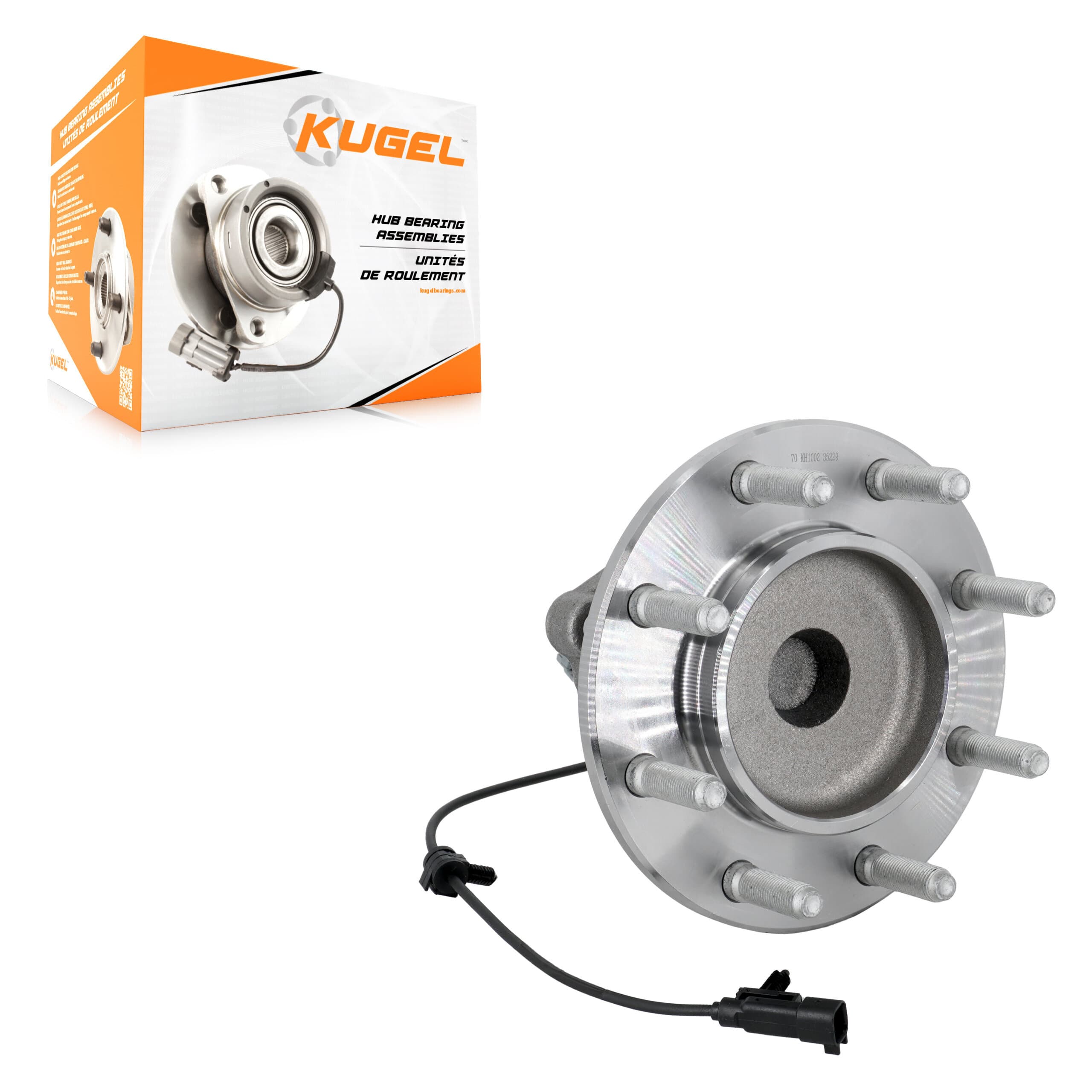 Kugel - 70-KH1002 - Front Wheel Bearing and Hub Assembly image 1