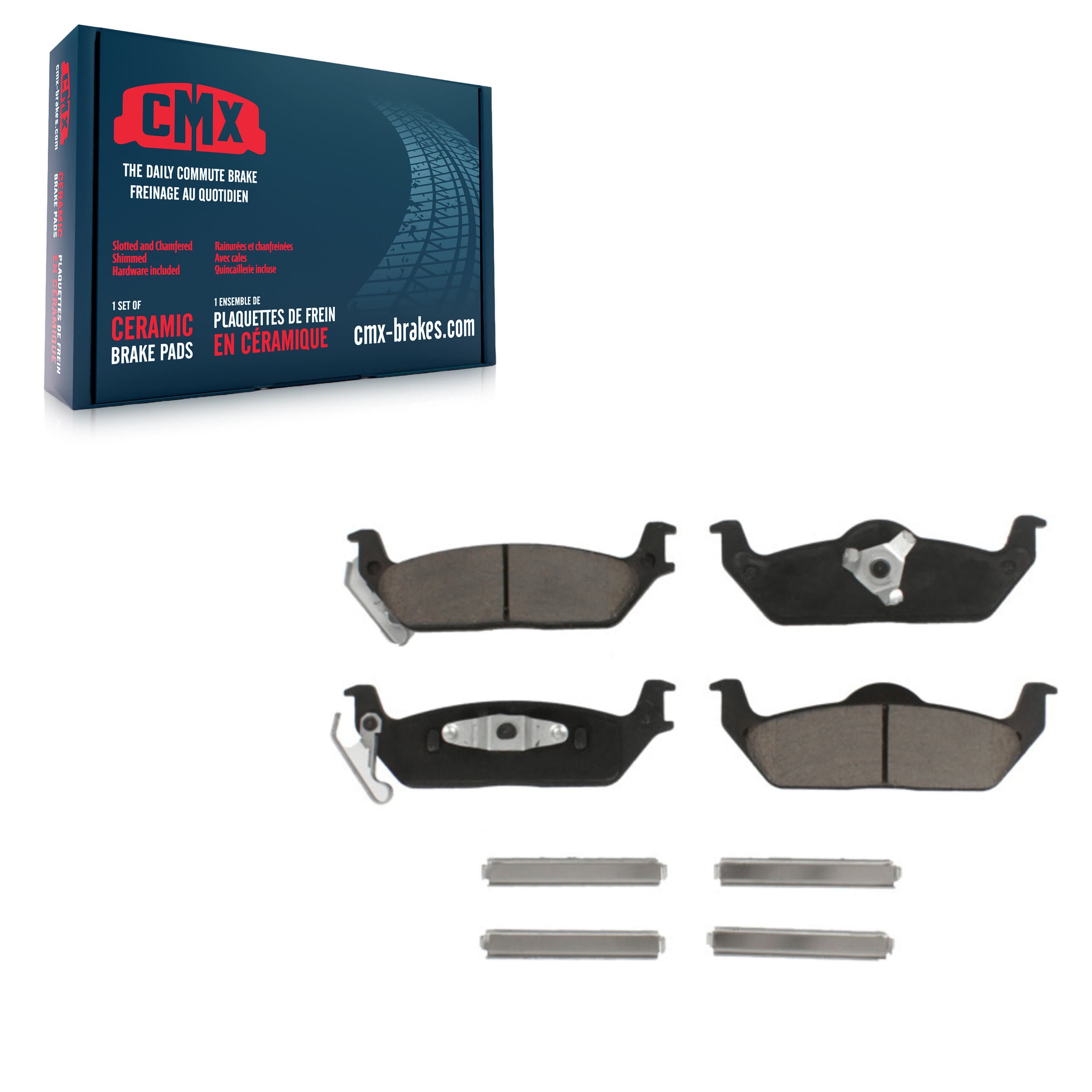 CMX - CMX-D1012 - Rear Disc Brake Pad image 1