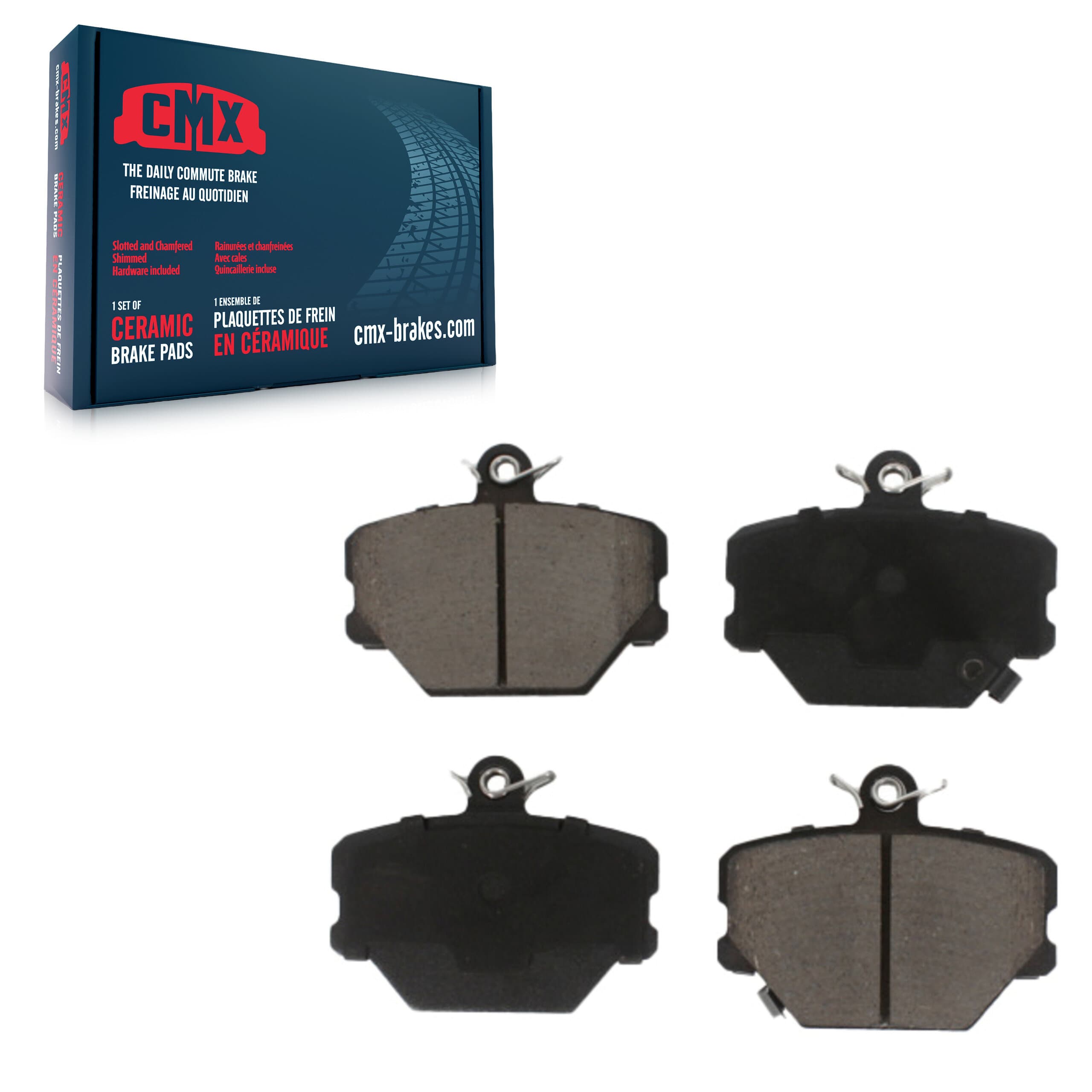 CMX - CMX-D1252 - Front Disc Brake Pad image 1